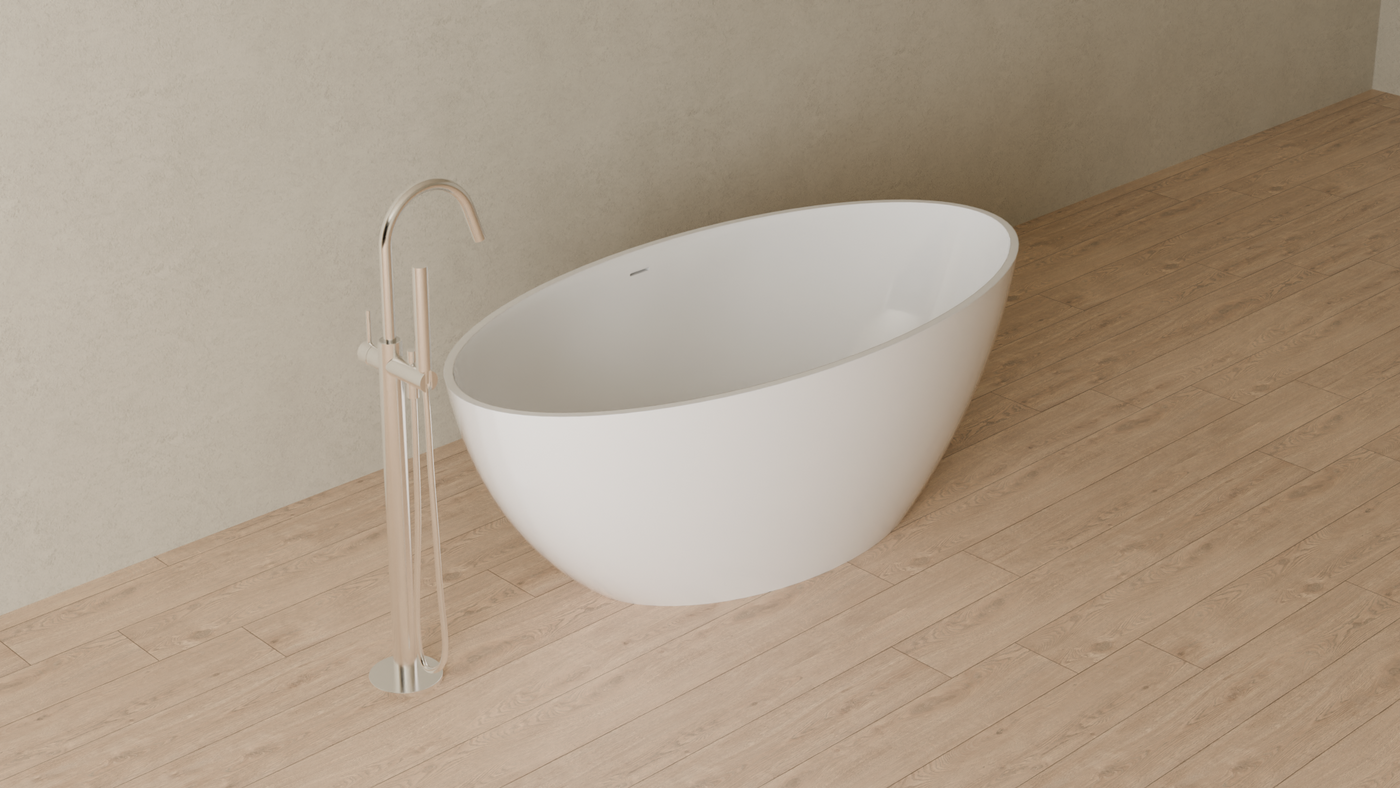 Badeloft render 2026 | BW-05-L | White | Bathtub_Glossy_White__Camera_Angle_4.png — in the bathroom