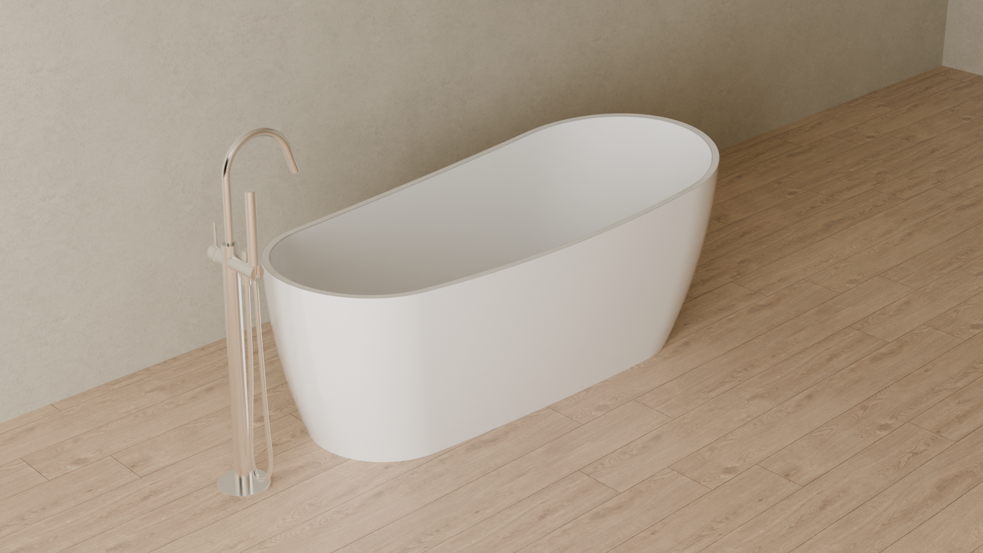 Badeloft render 2026 | BW-09 | White | Bathtub_Glossy_White__Camera_Angle_4.png — in the bathroom