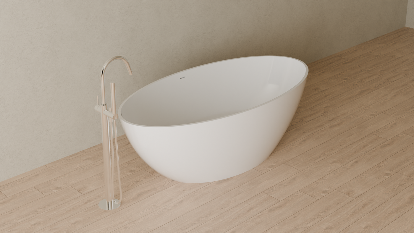 Badeloft render 2026 | BW-05-XL | White | Bathtub_Glossy_White__Camera_Angle_4.png — in the bathroom