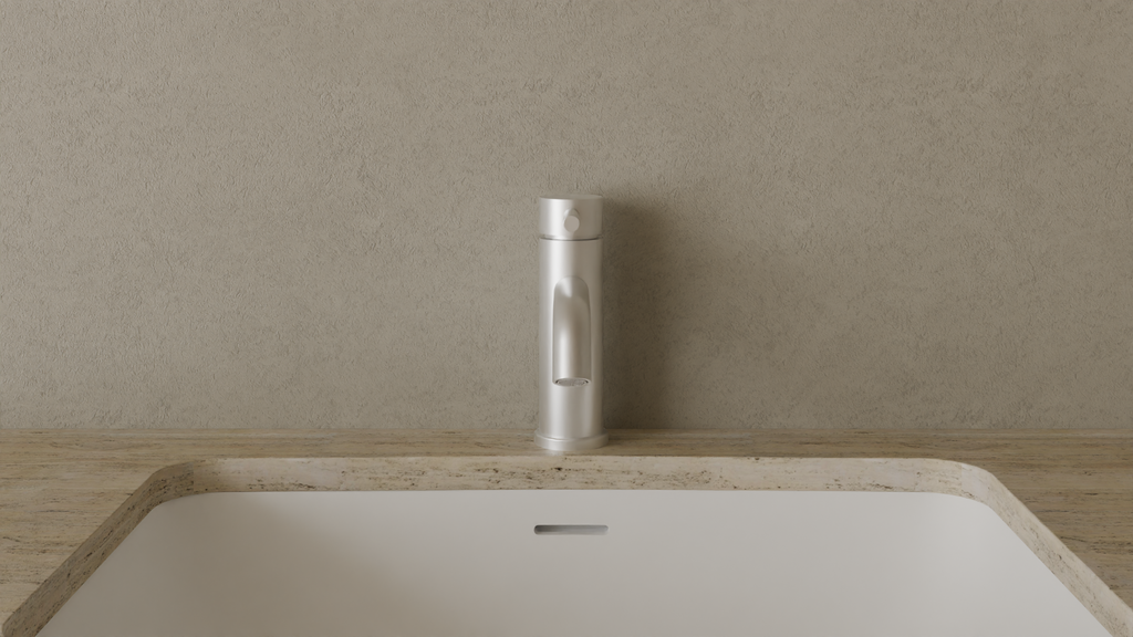Badeloft render 2026 | WAT-01-L | Brushed Steel | Brushed_Steel__Camera_Angle_1.png
