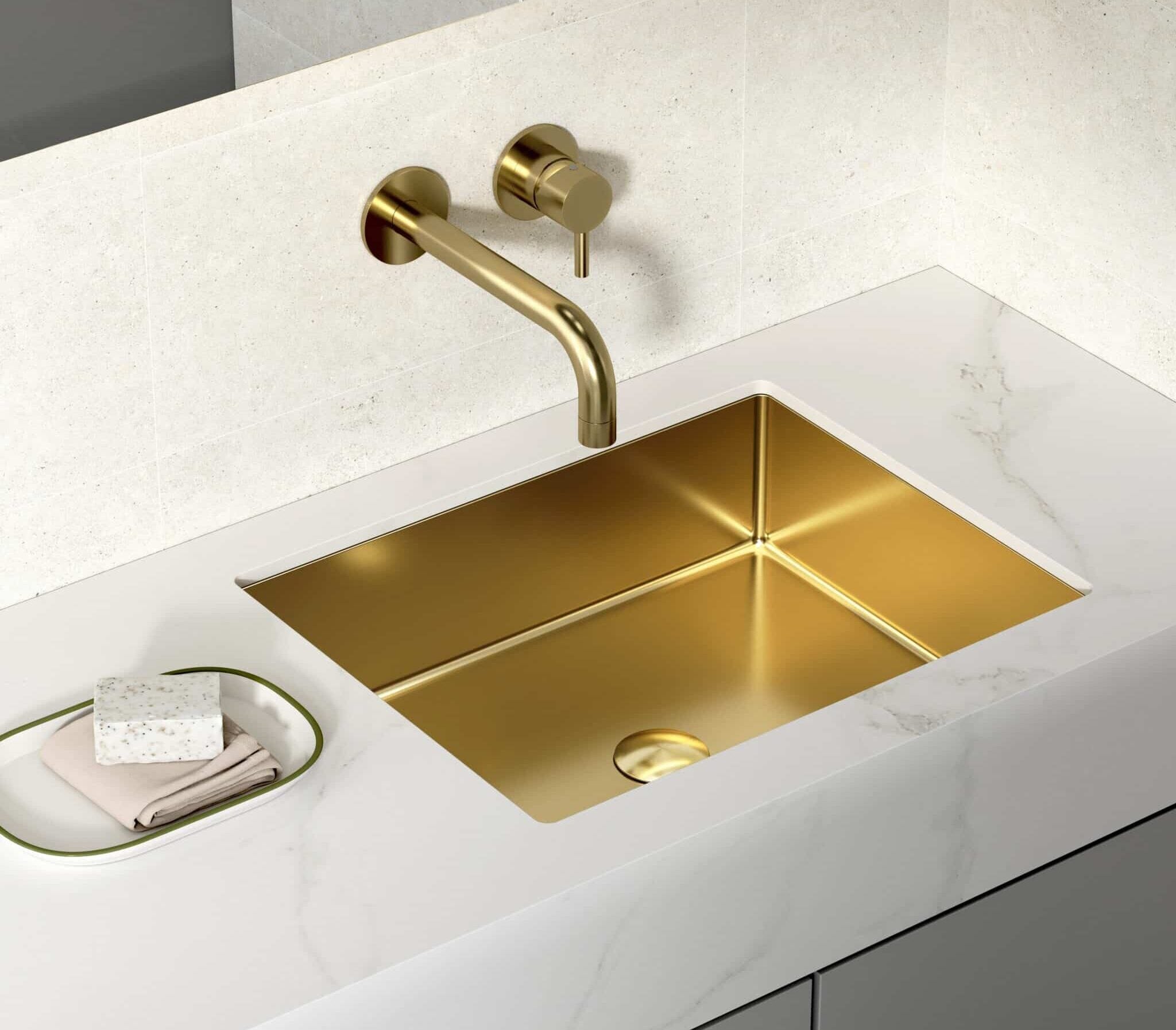 Stainless Steel Sink ES-UB-03 Gold