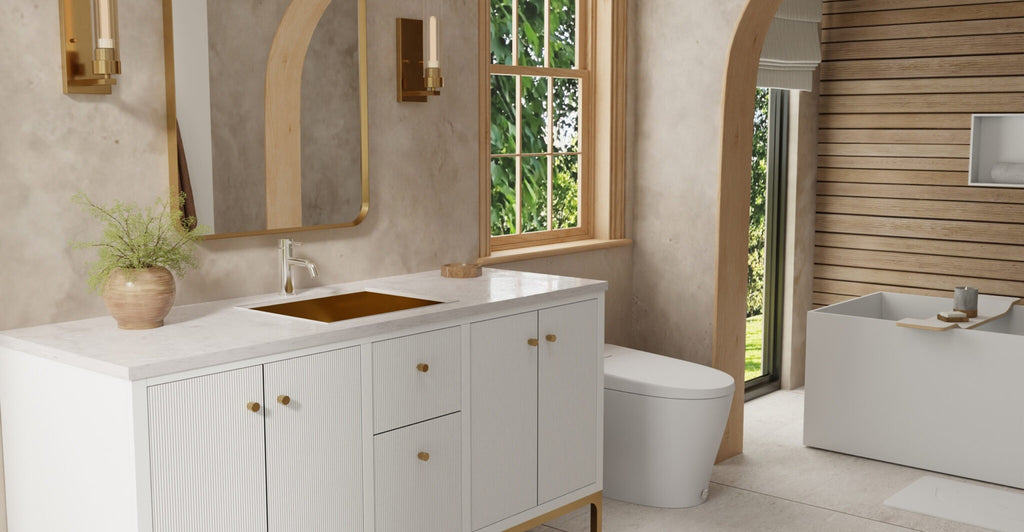Stainless Steel Sink ES-UB-04-M Gold