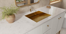 Stainless Steel Sink ES-UB-04-M Gold
