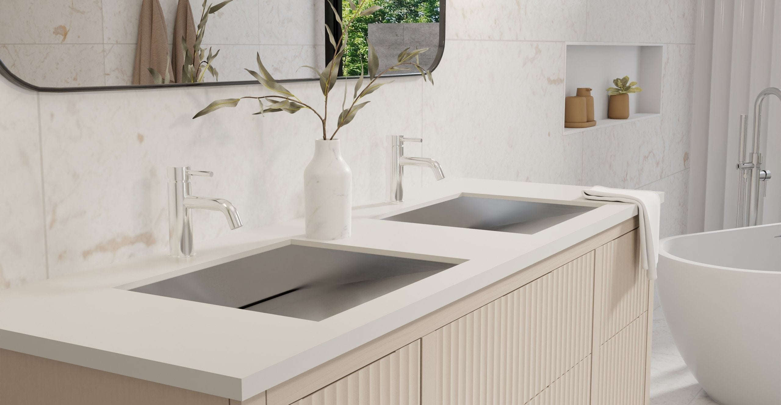 Stainless Steel Sink ES-UB-04-M