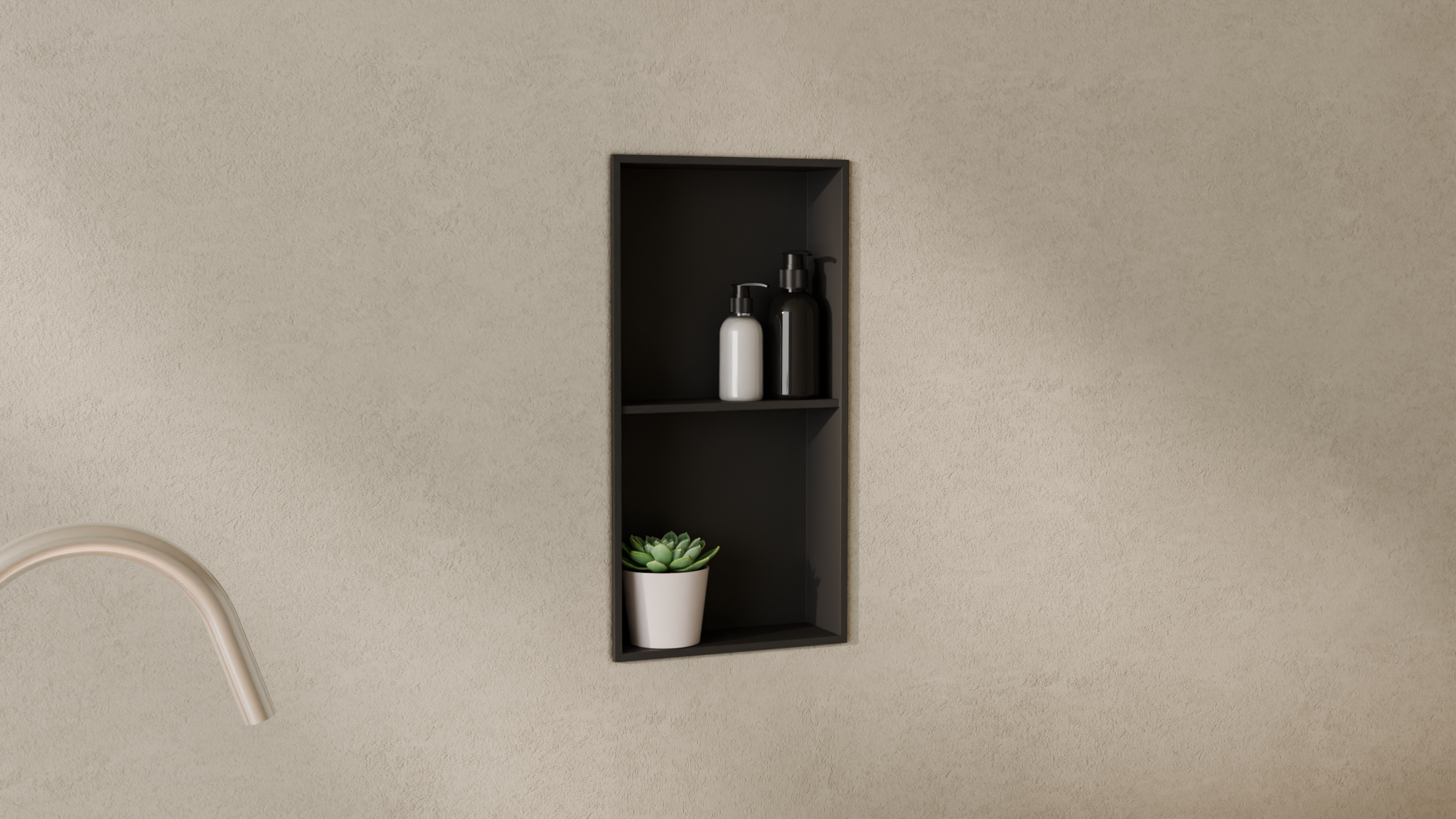 Badeloft render 2026 | NS-02 | Matte Black | NS-02_Matte_Black__Camera_Angle_4.png