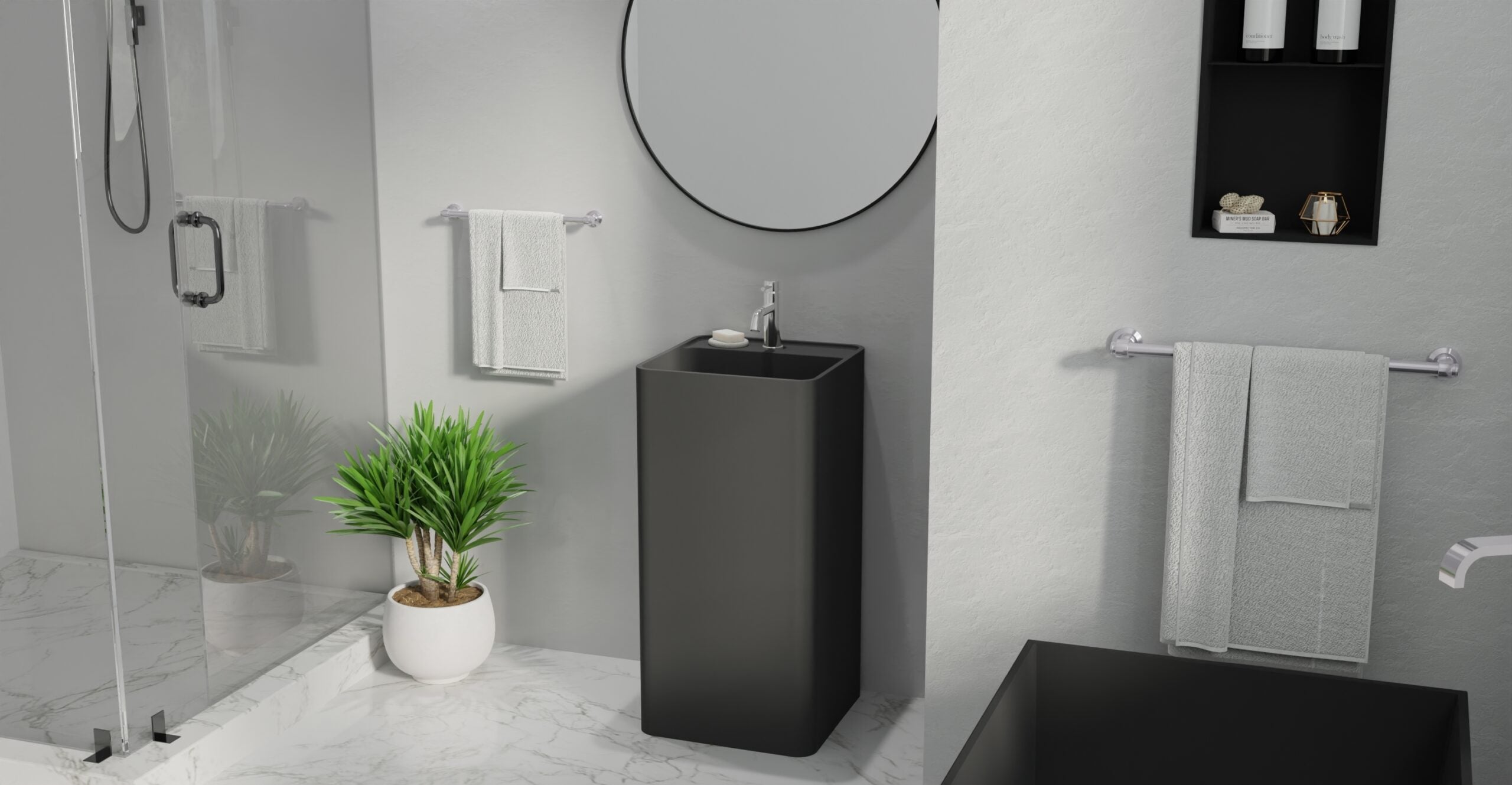 Freestanding Sink SB-01-A-BLK