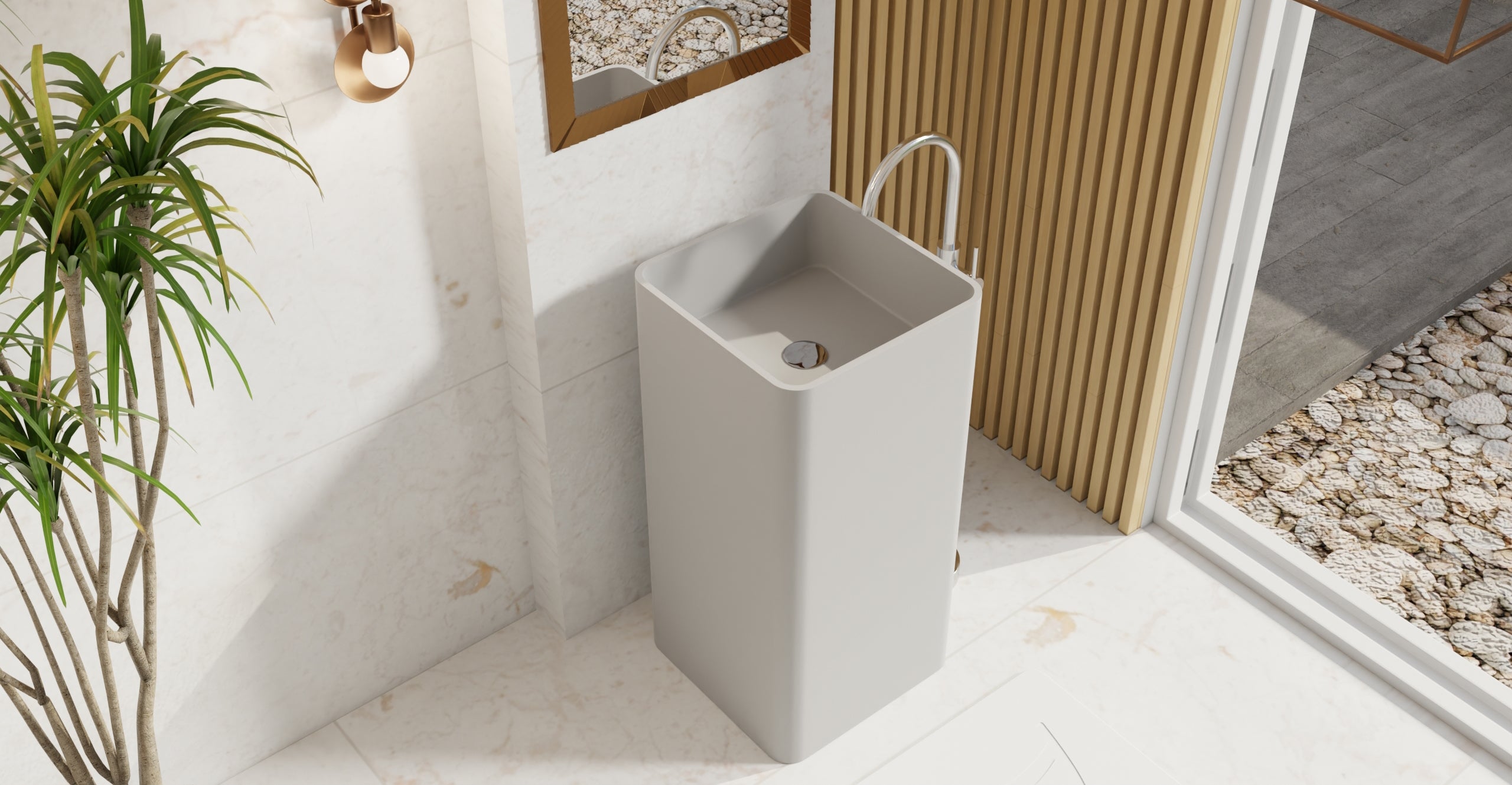 Freestanding Sink SB-01-GRY