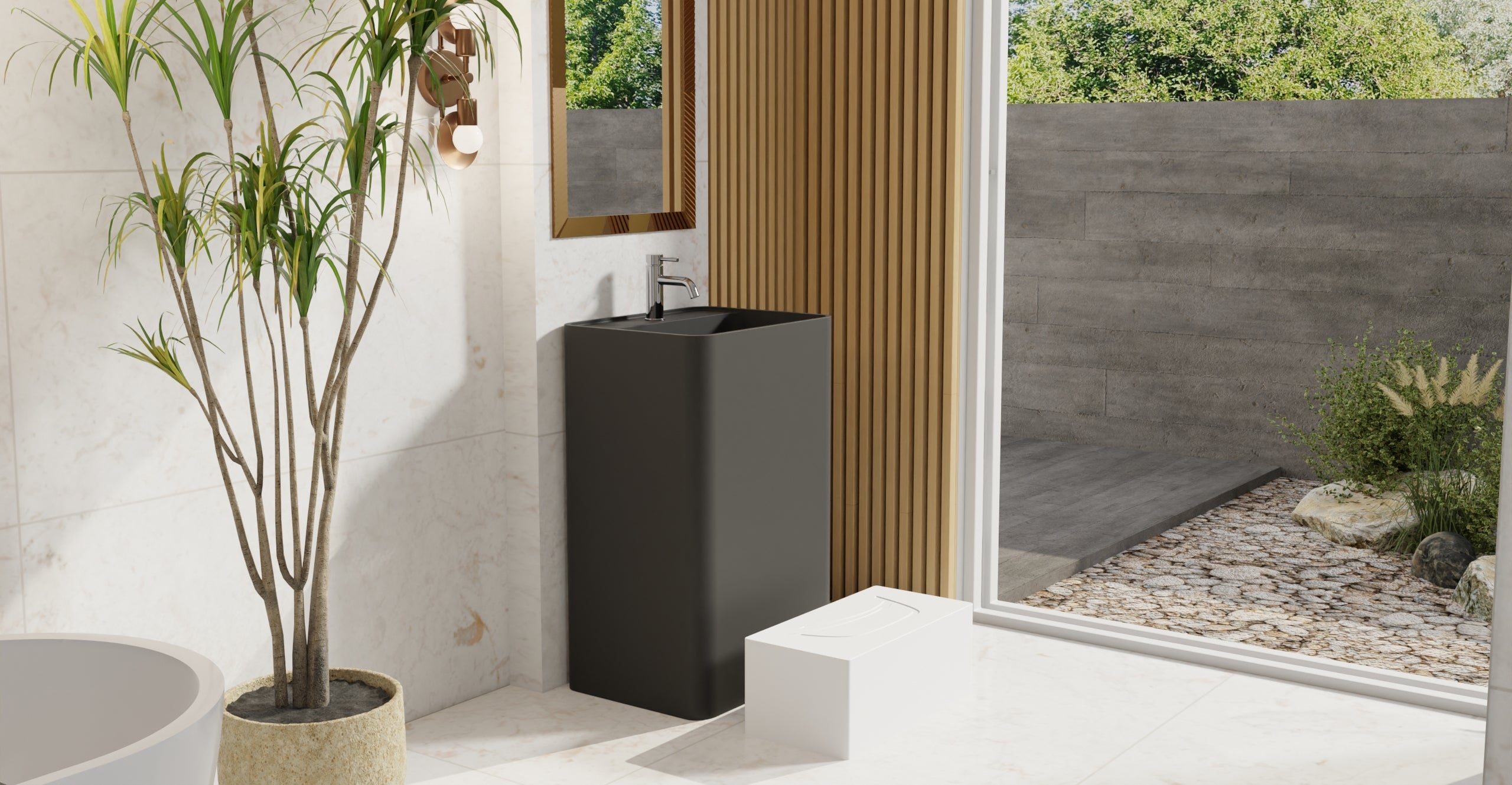 Freestanding Sink SB-02-A-BLK
