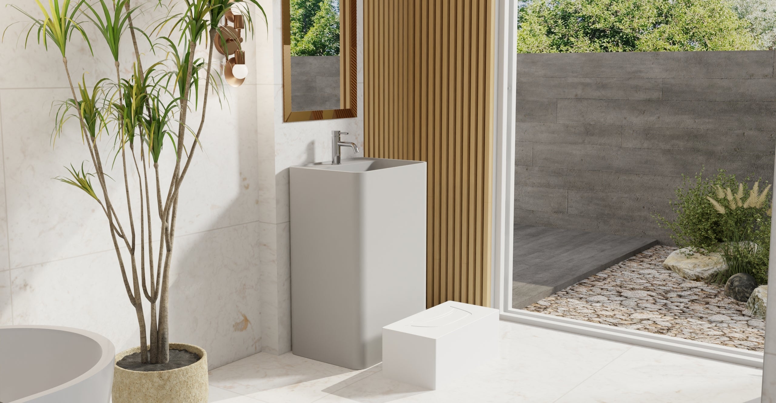Freestanding Sink SB-02-A-GRY