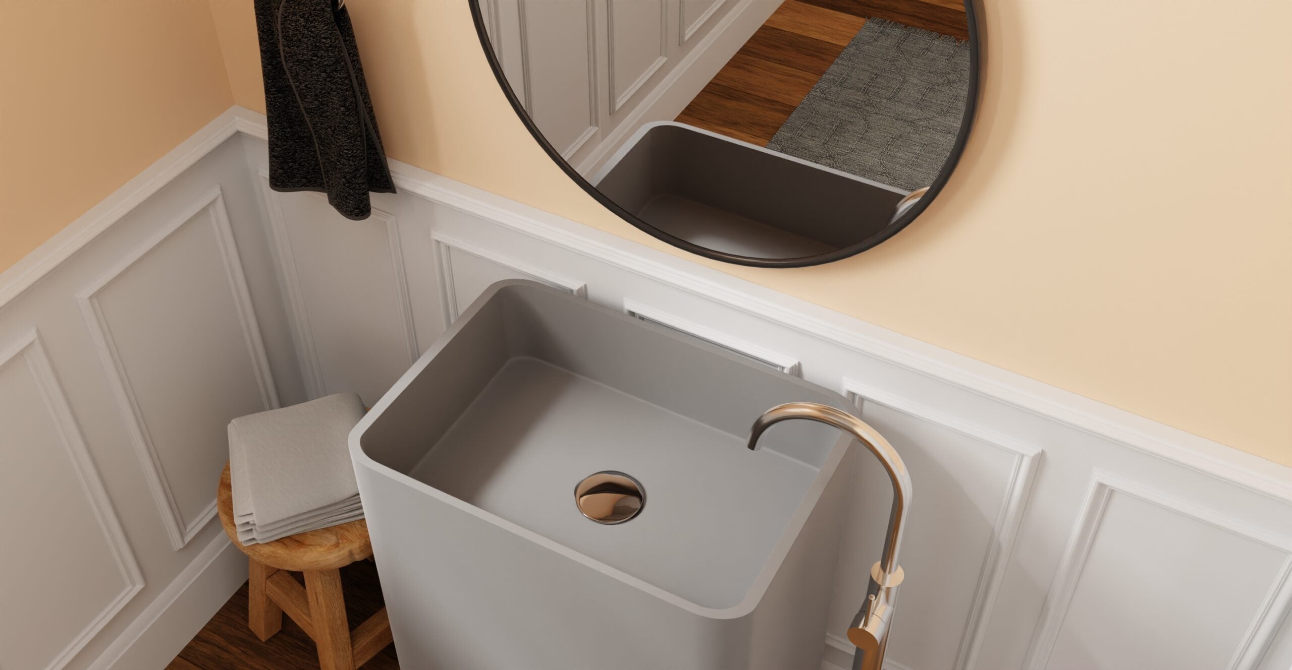 Freestanding Sink SB-02-GRY