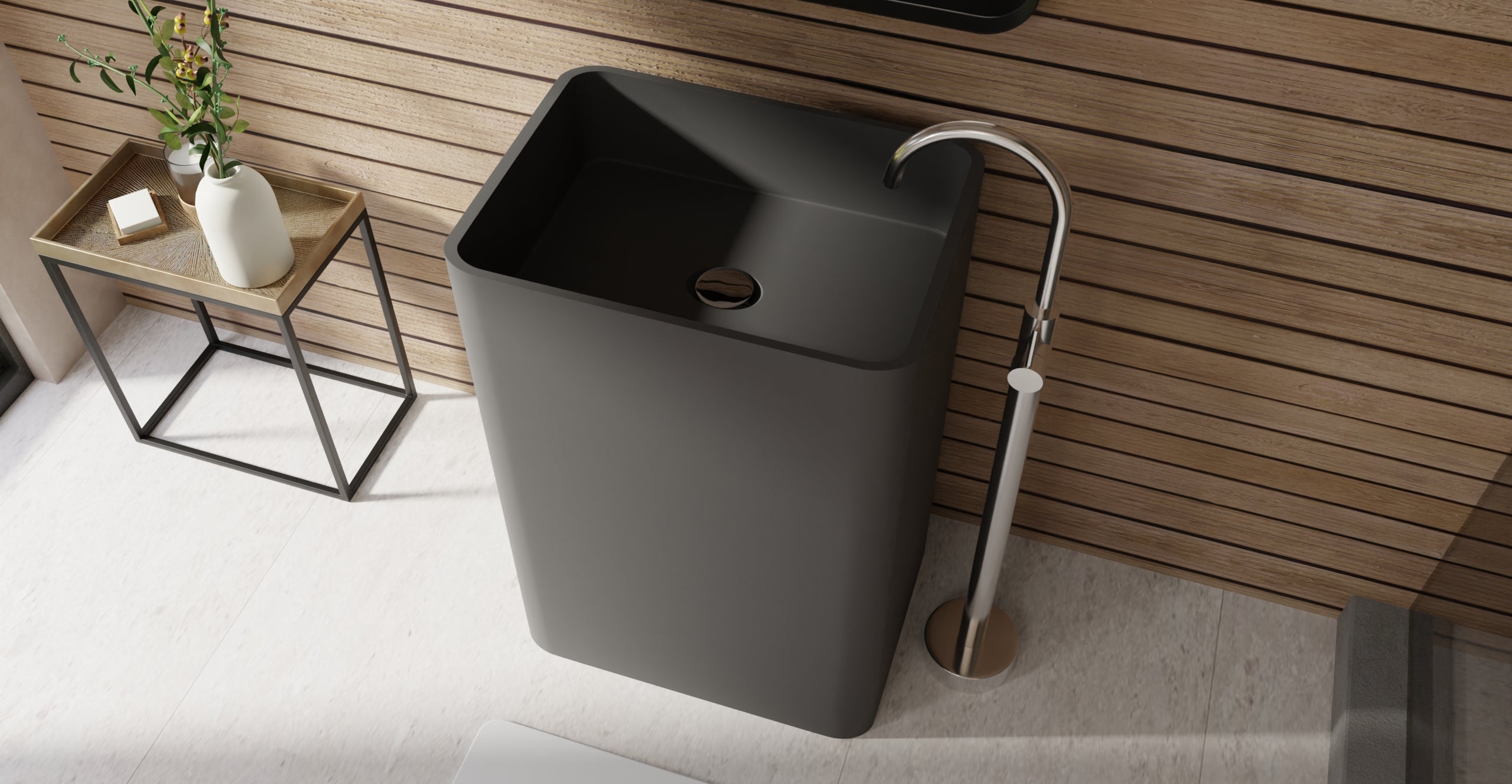 Freestanding Sink SB-02-BLK