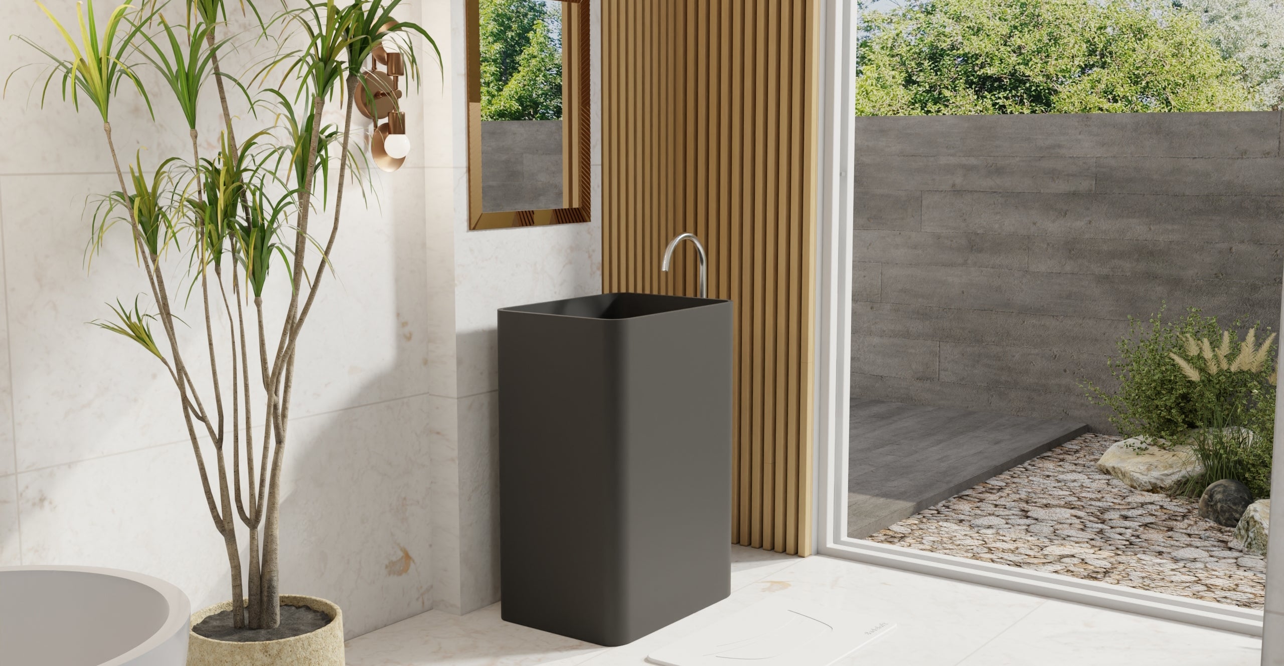 Freestanding Sink SB-02-BLK