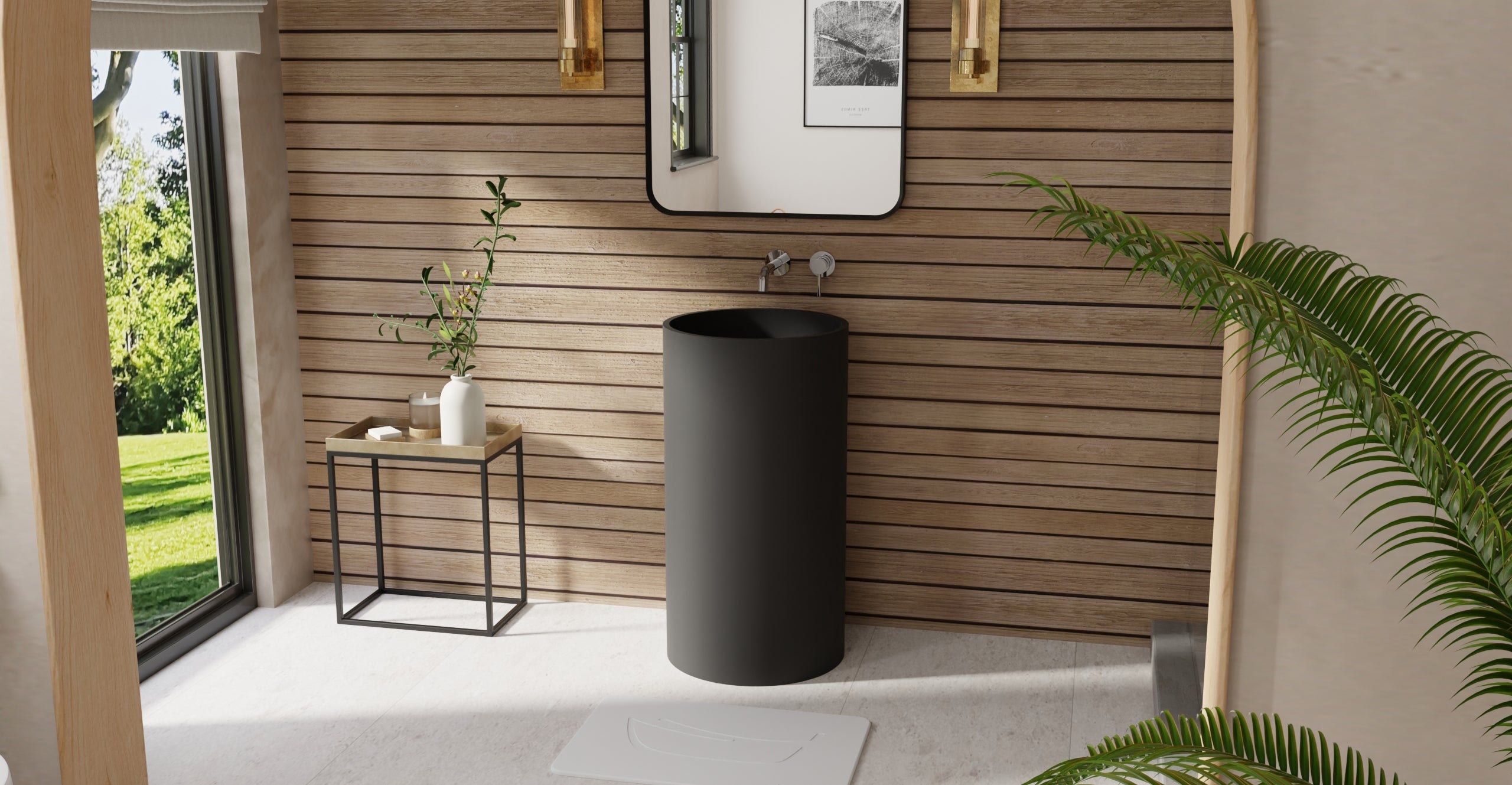 Freestanding Sink SB-03-BLK