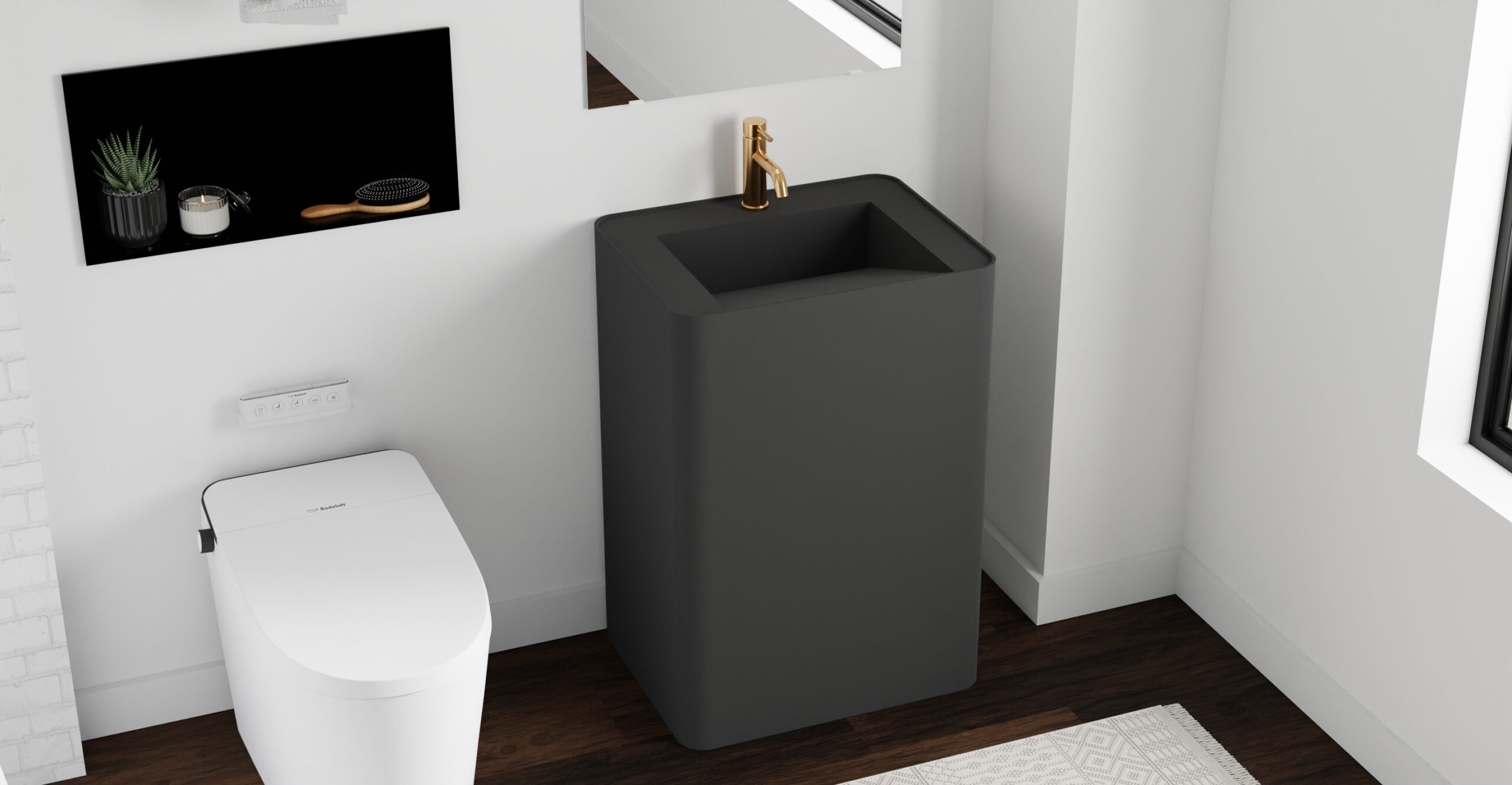Freestanding Sink SB-04-A-BLK