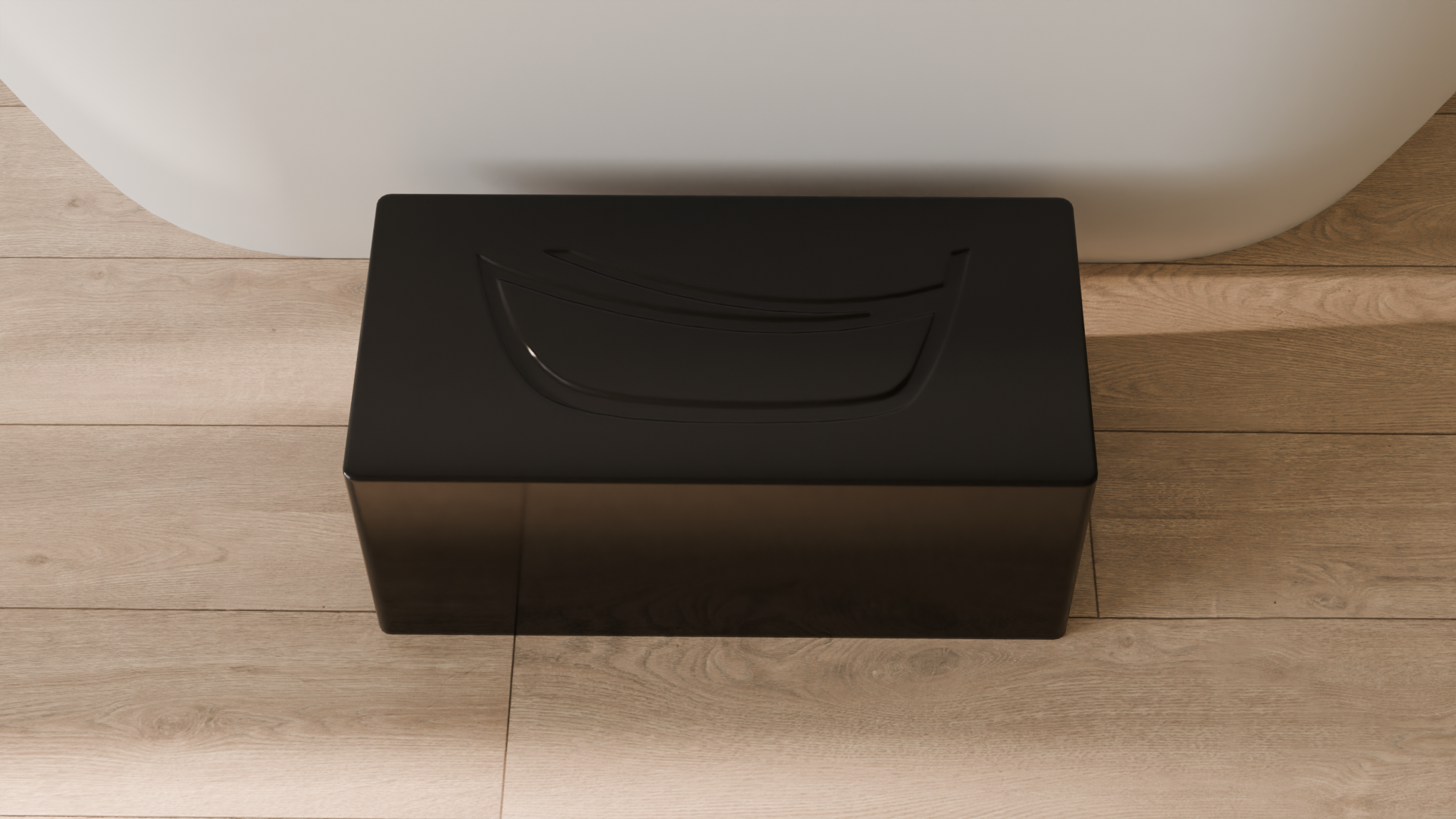 Badeloft render 2026 | SC-01 | Black | SC-01_Glossy_Black__Camera_Angle_1.png