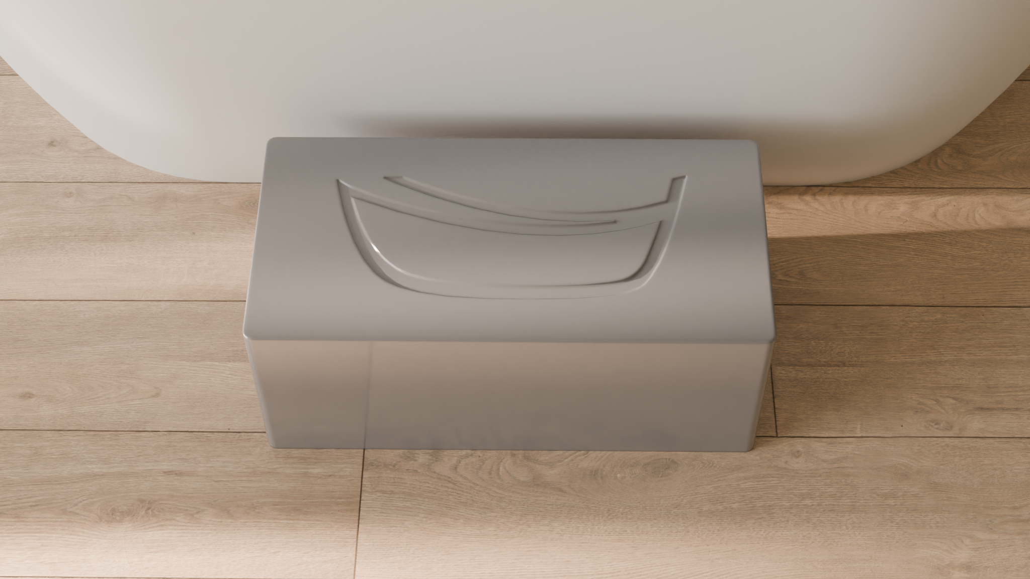 Badeloft render 2026 | SC-01 | Gray | SC-01_Glossy_Grey__Camera_Angle_1.png