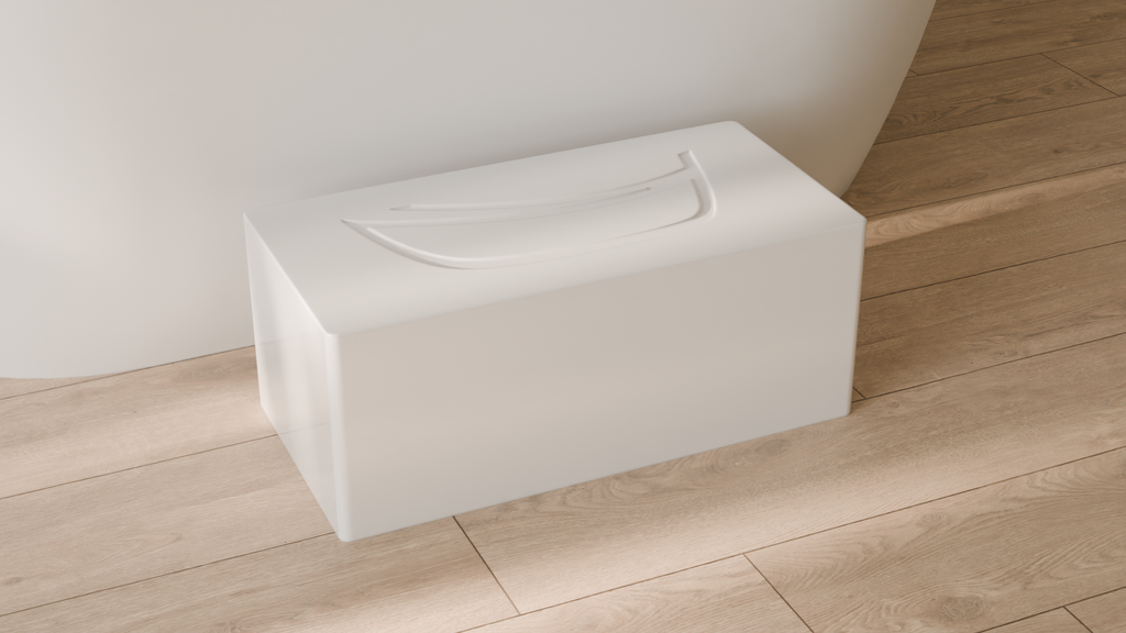 Badeloft render 2026 | SC-01 | White | SC-01_Glossy_White__Camera_Angle_2.png