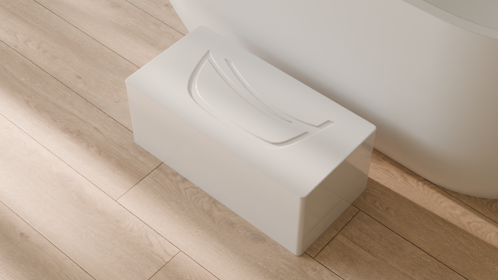 Badeloft render 2026 | SC-01 | White | SC-01_Glossy_White__Camera_Angle_4.png