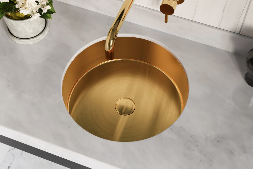 Stainless Steel Sink ES-UB-01-M Gold