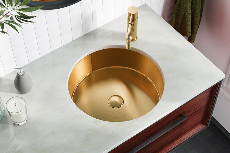 Stainless Steel Sink ES-UB-01-M Gold