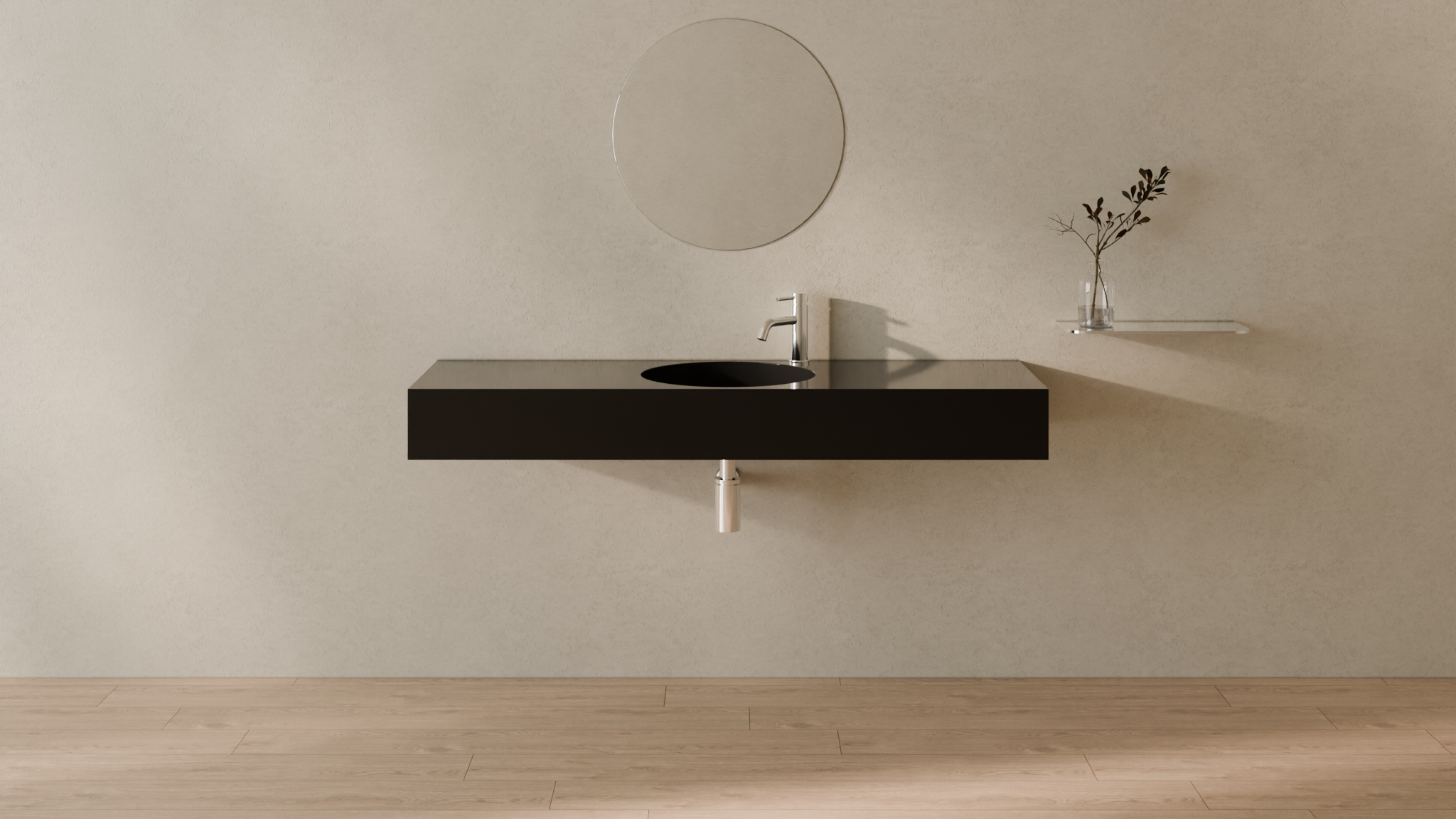 Badeloft render 2026 | WT-02-C | Black | Sink_Glossy_Black__Camera_Angle_1.png
