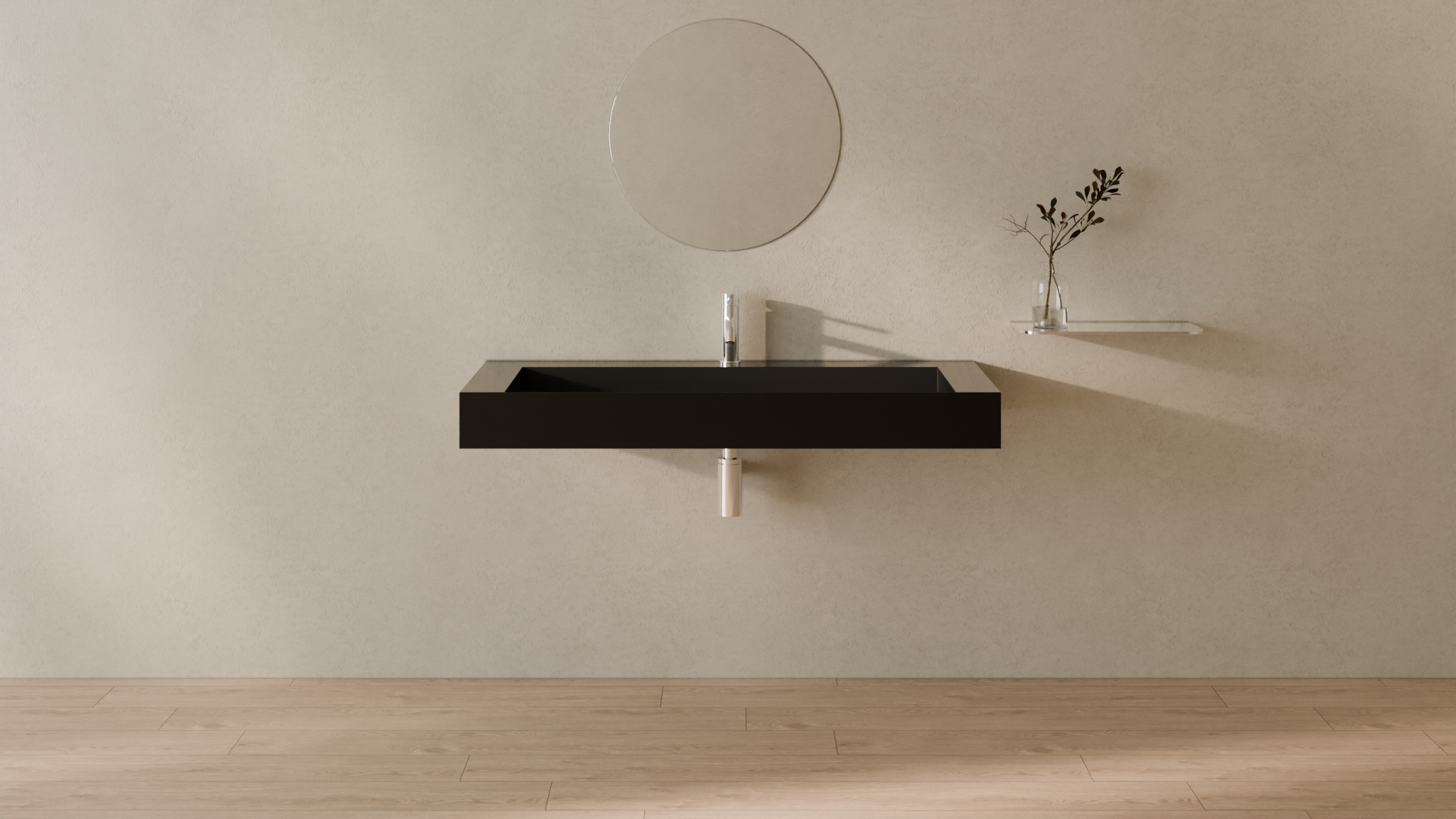 Badeloft render 2026 | WT-04-C | Black | Sink_Glossy_Black__Camera_Angle_1.png
