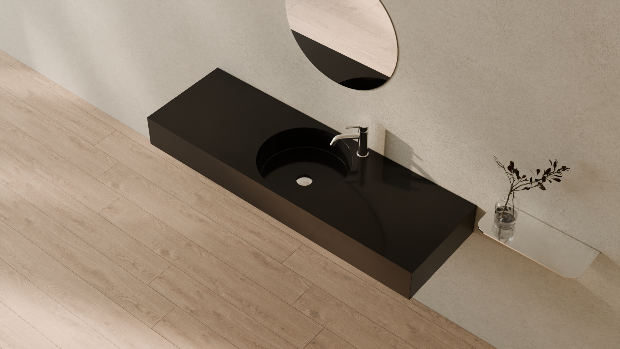 Badeloft render 2026 | WT-02-C | Black | Sink_Glossy_Black__Camera_Angle_2.png