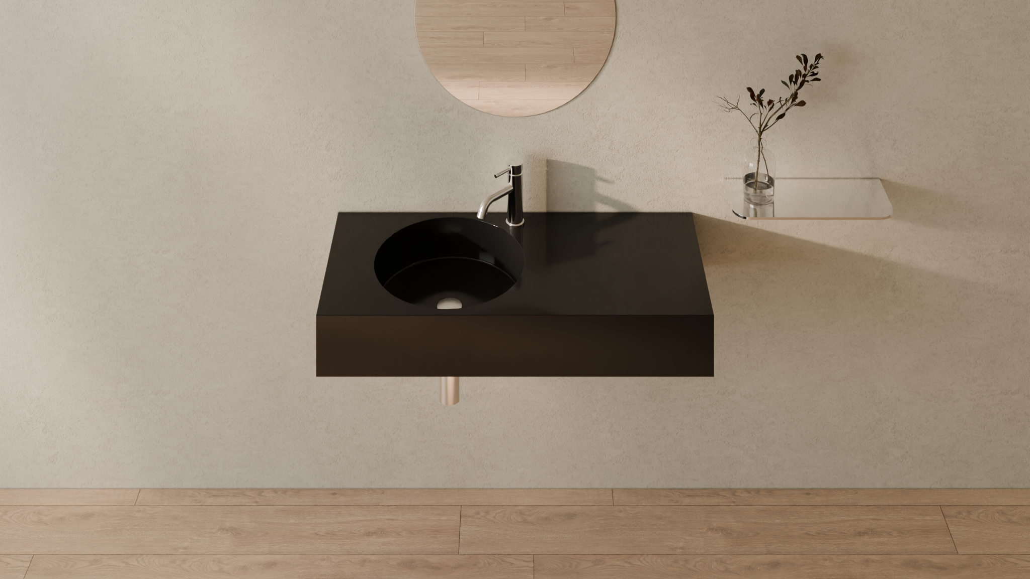 Badeloft render 2026 | WT-02-A | Black | Sink_Glossy_Black__Camera_Angle_3.png