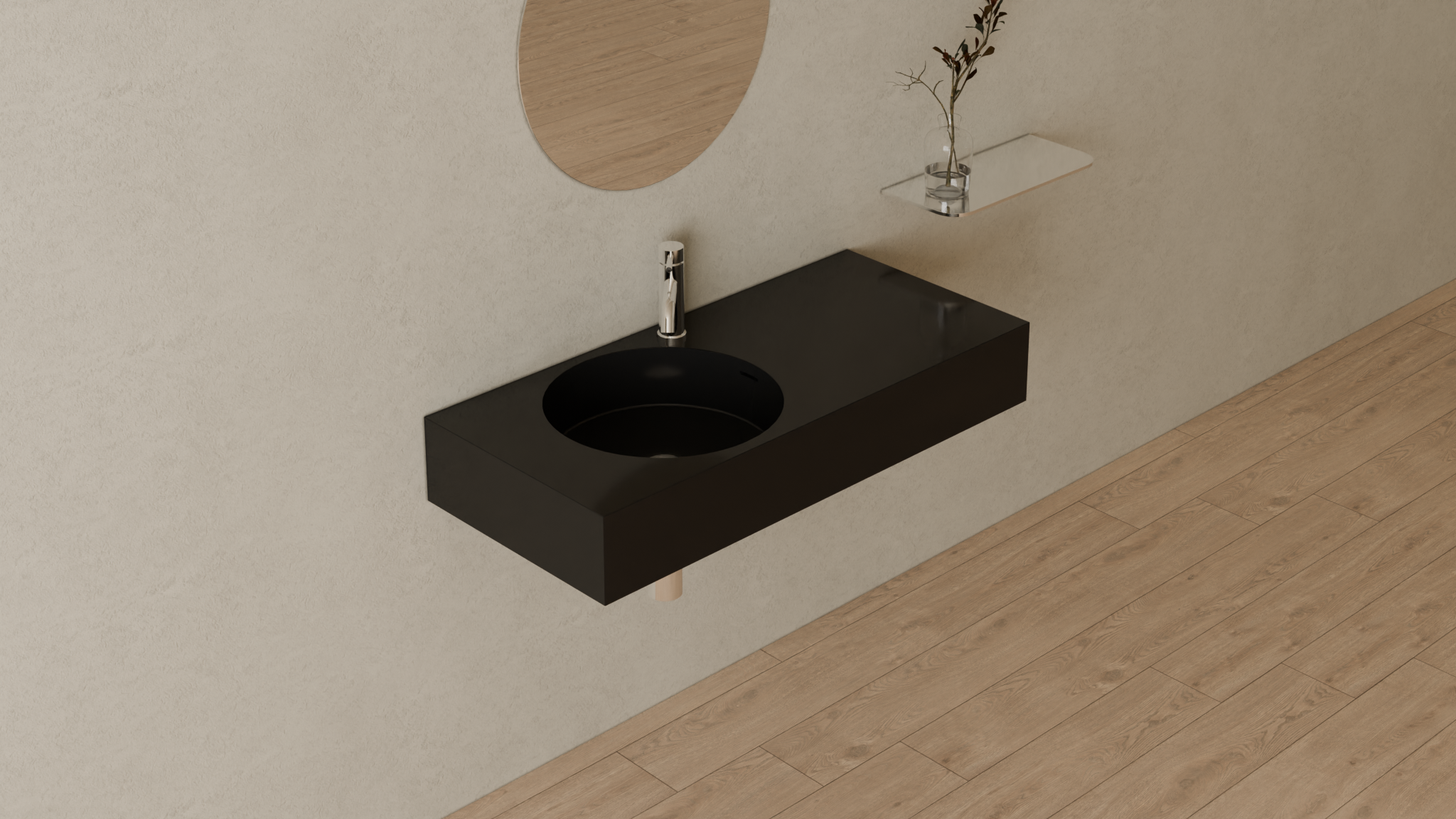 Badeloft render 2026 | WT-02-A | Black | Sink_Glossy_Black__Camera_Angle_4.png