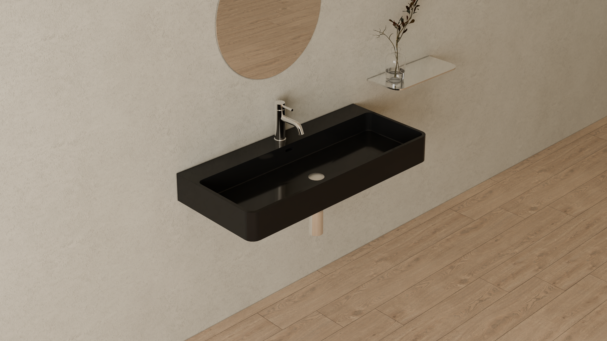 Badeloft render 2026 | WT-01-XL | Black | Sink_Glossy_Black__Camera_Angle_4.png