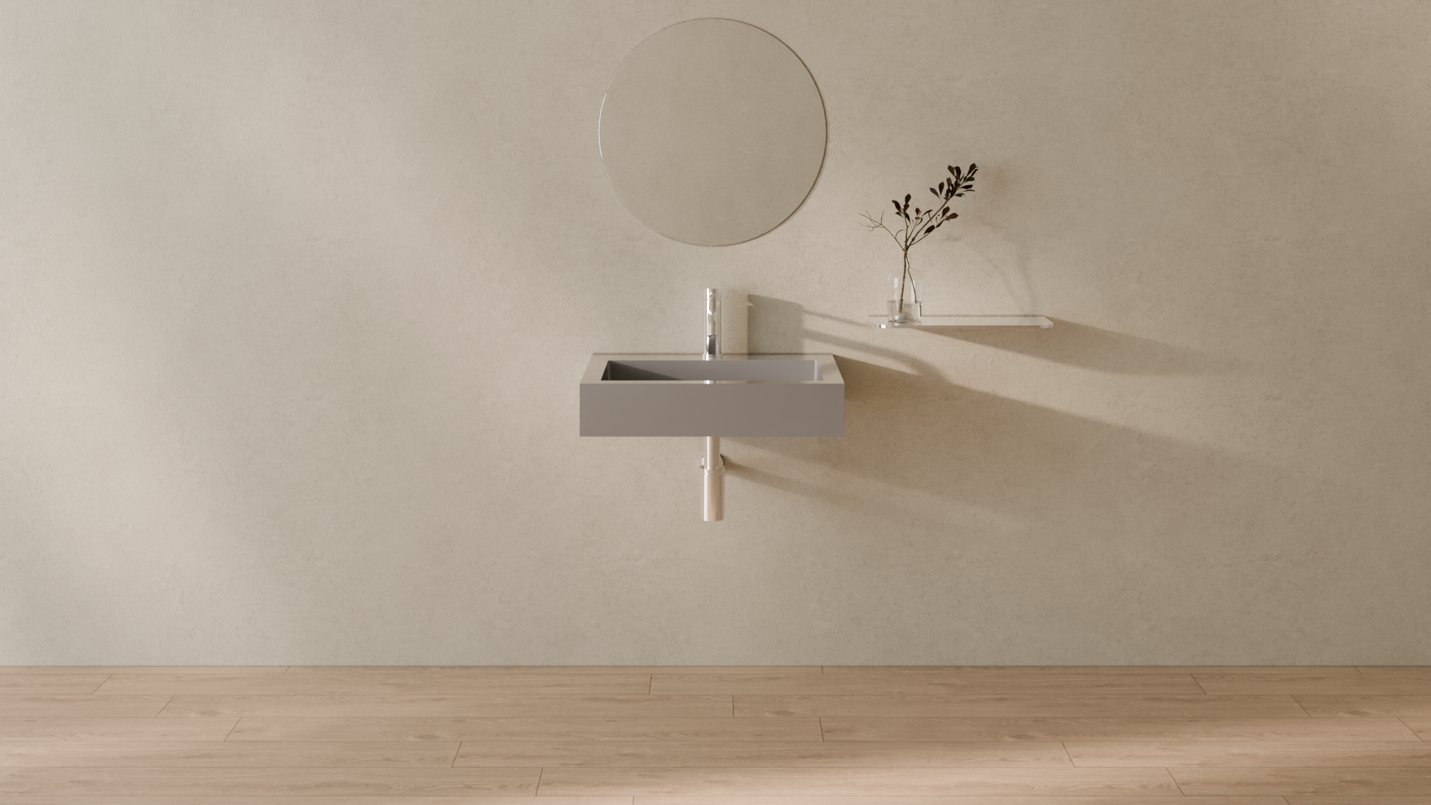 Badeloft render 2026 | WT-06-M | Grey | Sink_Glossy_Grey__Camera_Angle_1.png