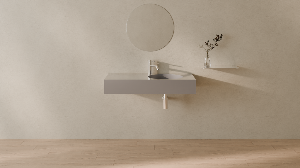 Badeloft render 2026 | WT-02-B | Grey | Sink_Glossy_Grey__Camera_Angle_1.png