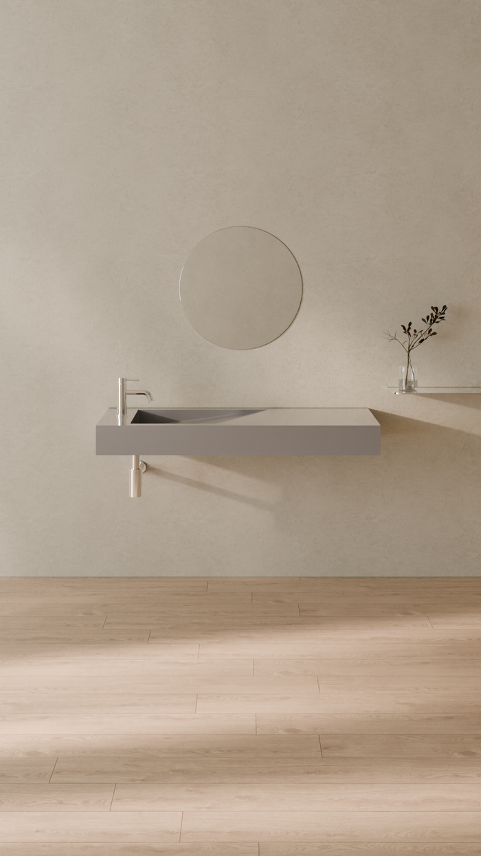 Badeloft details portrait 2026 | WT-05-A | Grey | Sink_Glossy_Grey__Camera_Angle_1.png