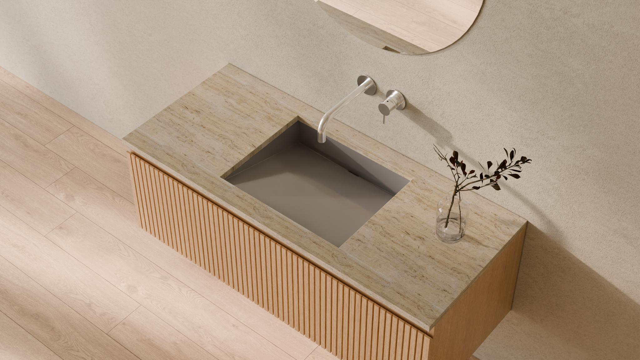Badeloft render 2026 | UB-04-M | Grey | Sink_Glossy_Grey__Camera_Angle_2.png