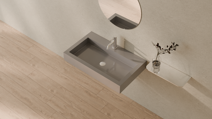 Badeloft render 2026 | WT-06-L | Grey | Sink_Glossy_Grey__Camera_Angle_2.png