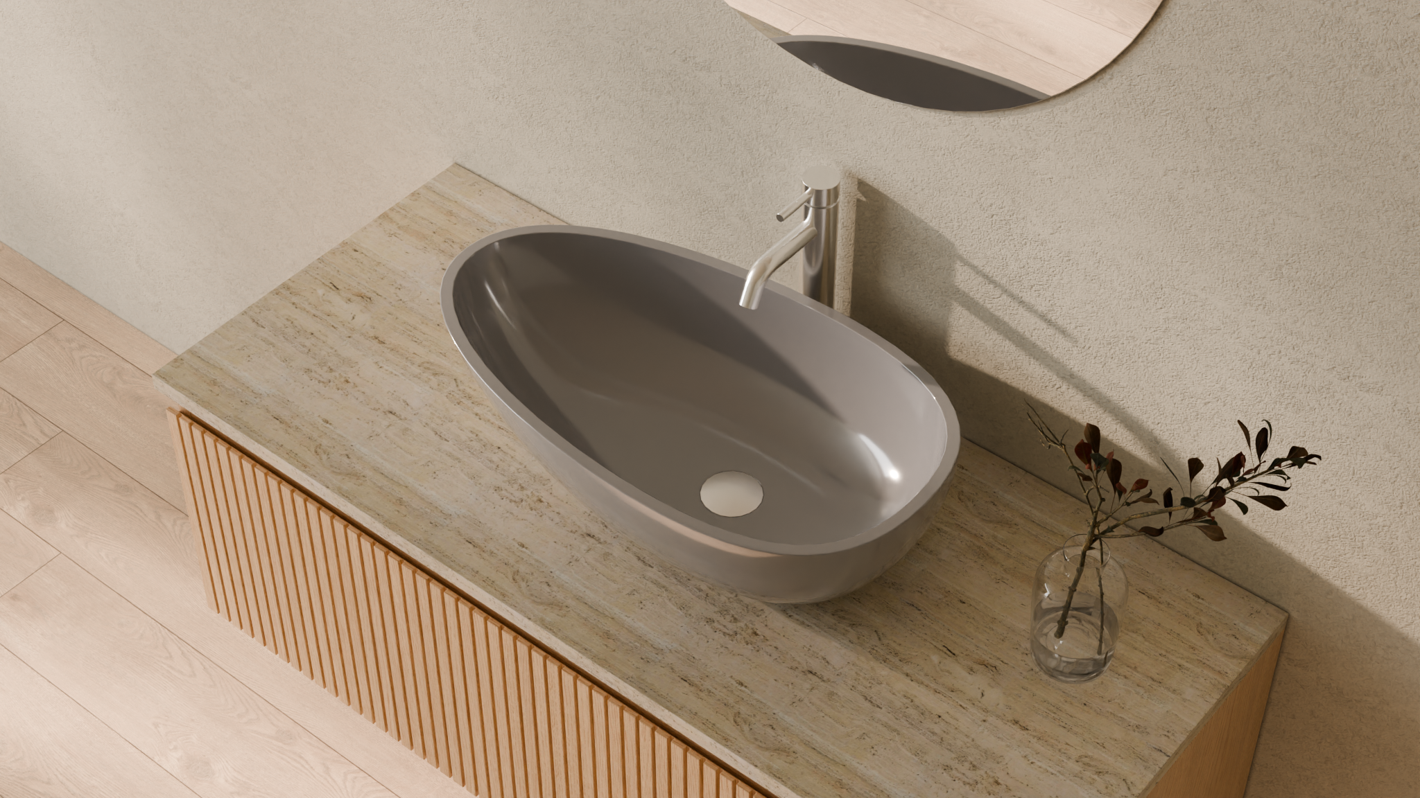 Badeloft render 2026 | WB-01 | Grey | Sink_Glossy_Grey__Camera_Angle_2.png