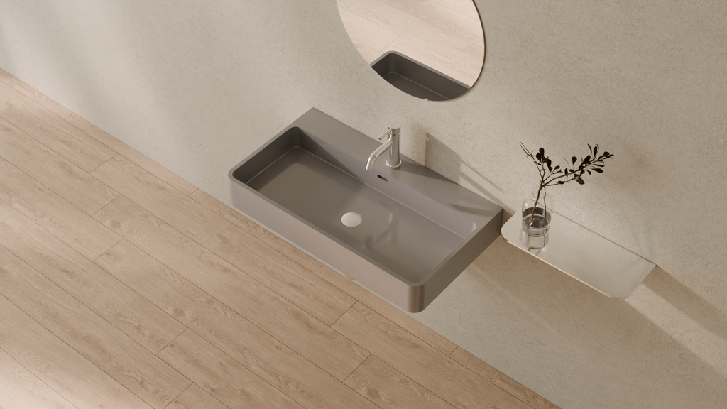 Badeloft render 2026 | WT-01-L | Grey | Sink_Glossy_Grey__Camera_Angle_2.png