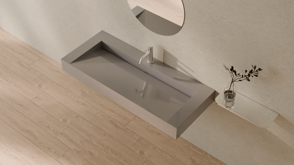 Badeloft render 2026 | WT-04-C | Grey | Sink_Glossy_Grey__Camera_Angle_2.png