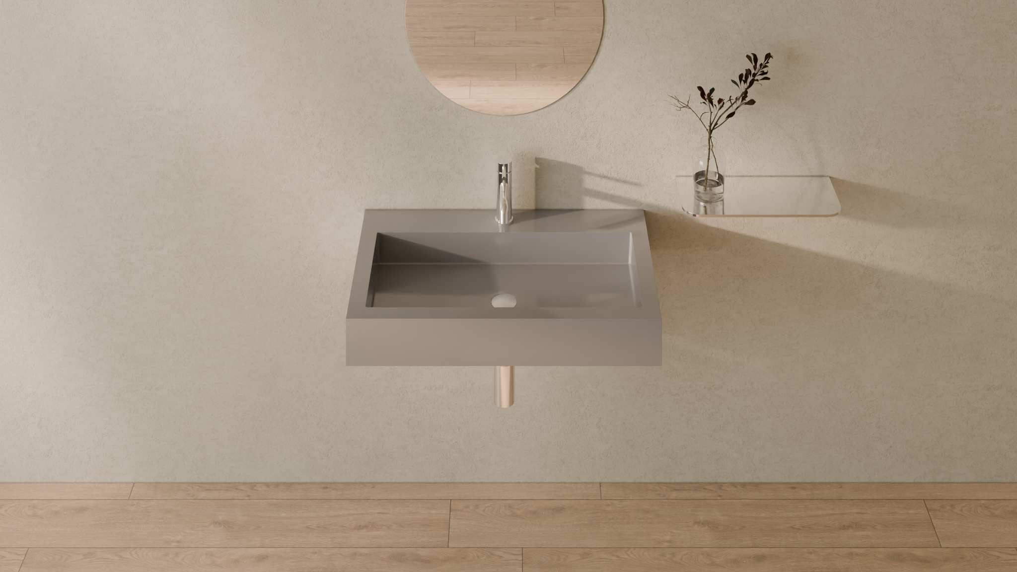Badeloft render 2026 | WT-06-L | Grey | Sink_Glossy_Grey__Camera_Angle_3.png