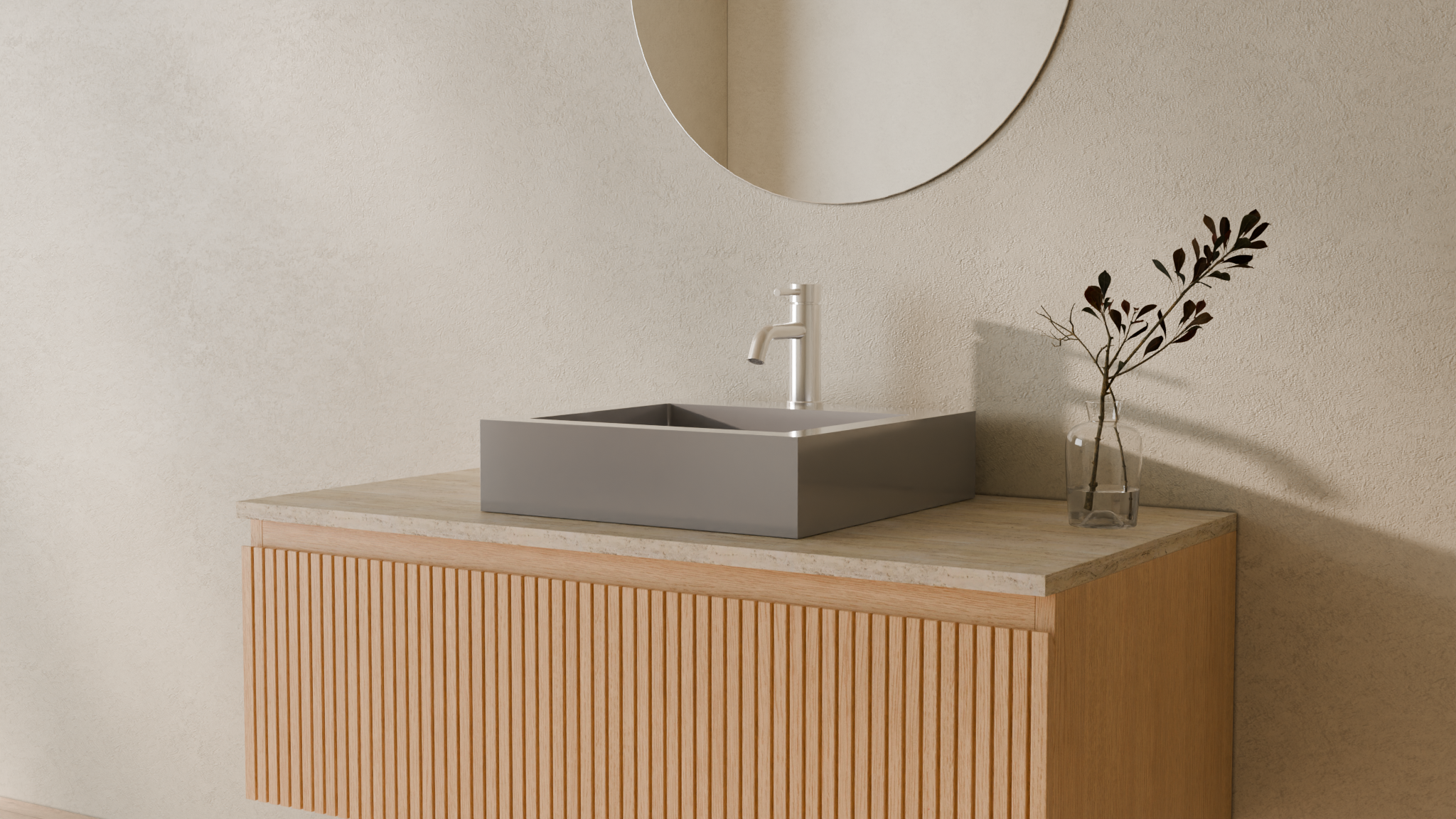 Badeloft render 2026 | WB-05-S | Grey | Sink_Glossy_Grey__Camera_Angle_3.png