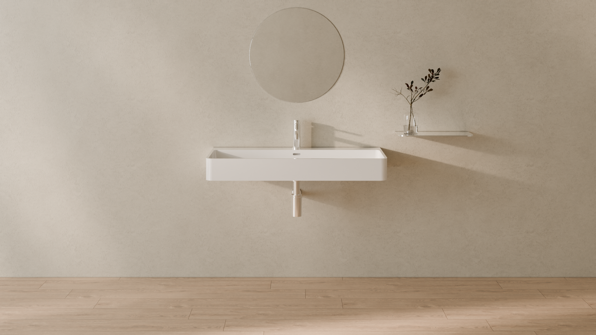 Badeloft render 2026 | WT-01-XL | White | Sink_Glossy_White__Camera_Angle_1.png