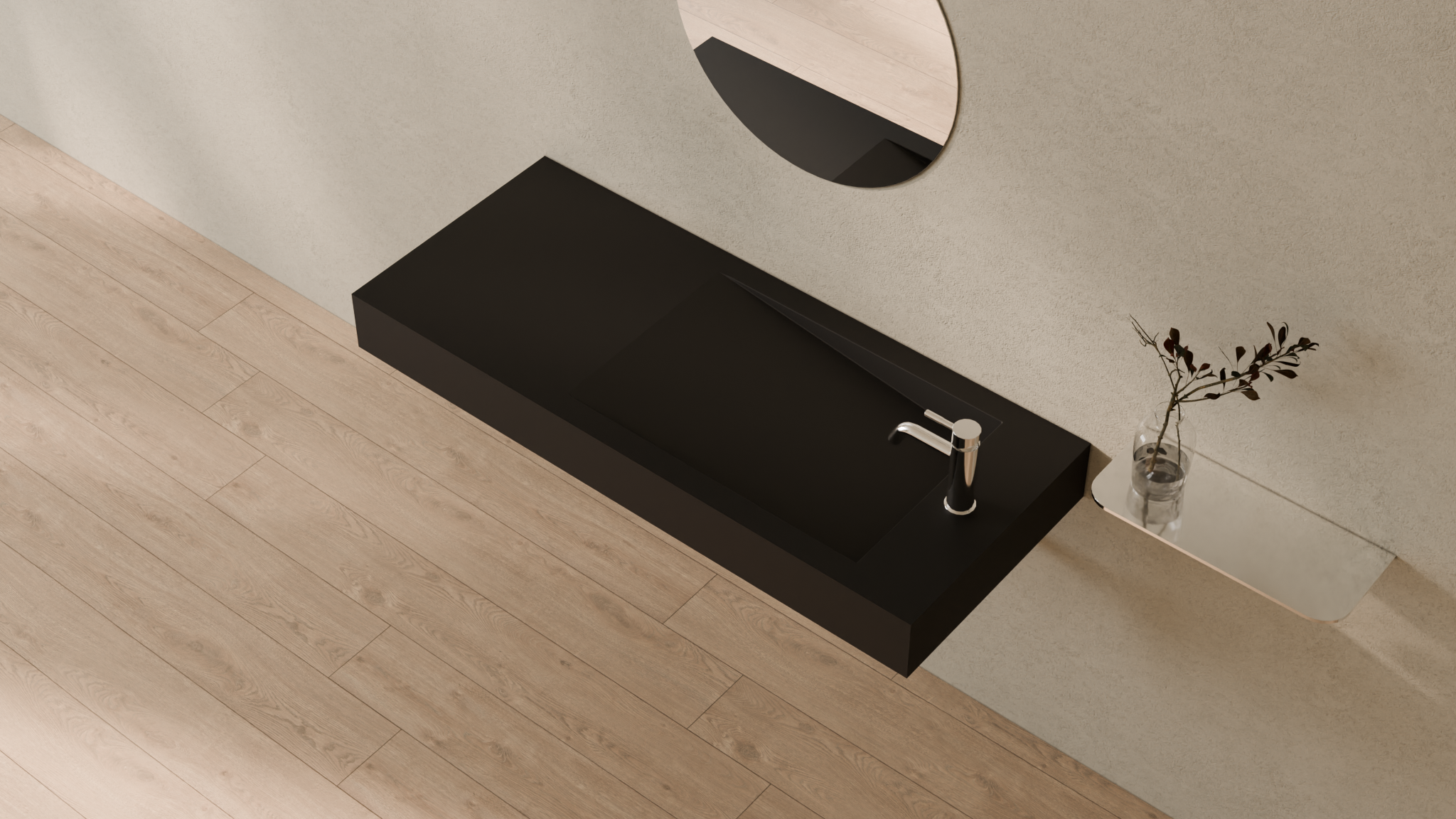Badeloft render 2026 | WT-05-B | Black | Sink_Matte_Black__Camera_Angle_2.png