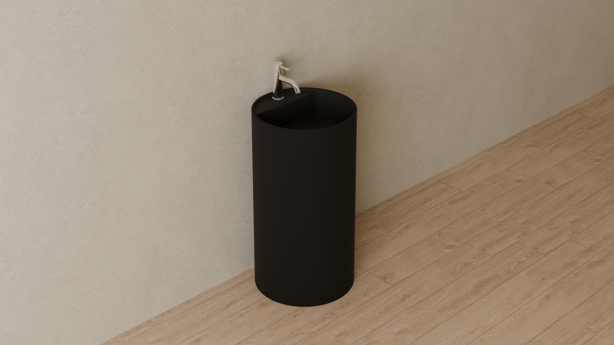 Badeloft render 2026 | SB-03-A | Black | Sink_Matte_Black__Camera_Angle_4.png