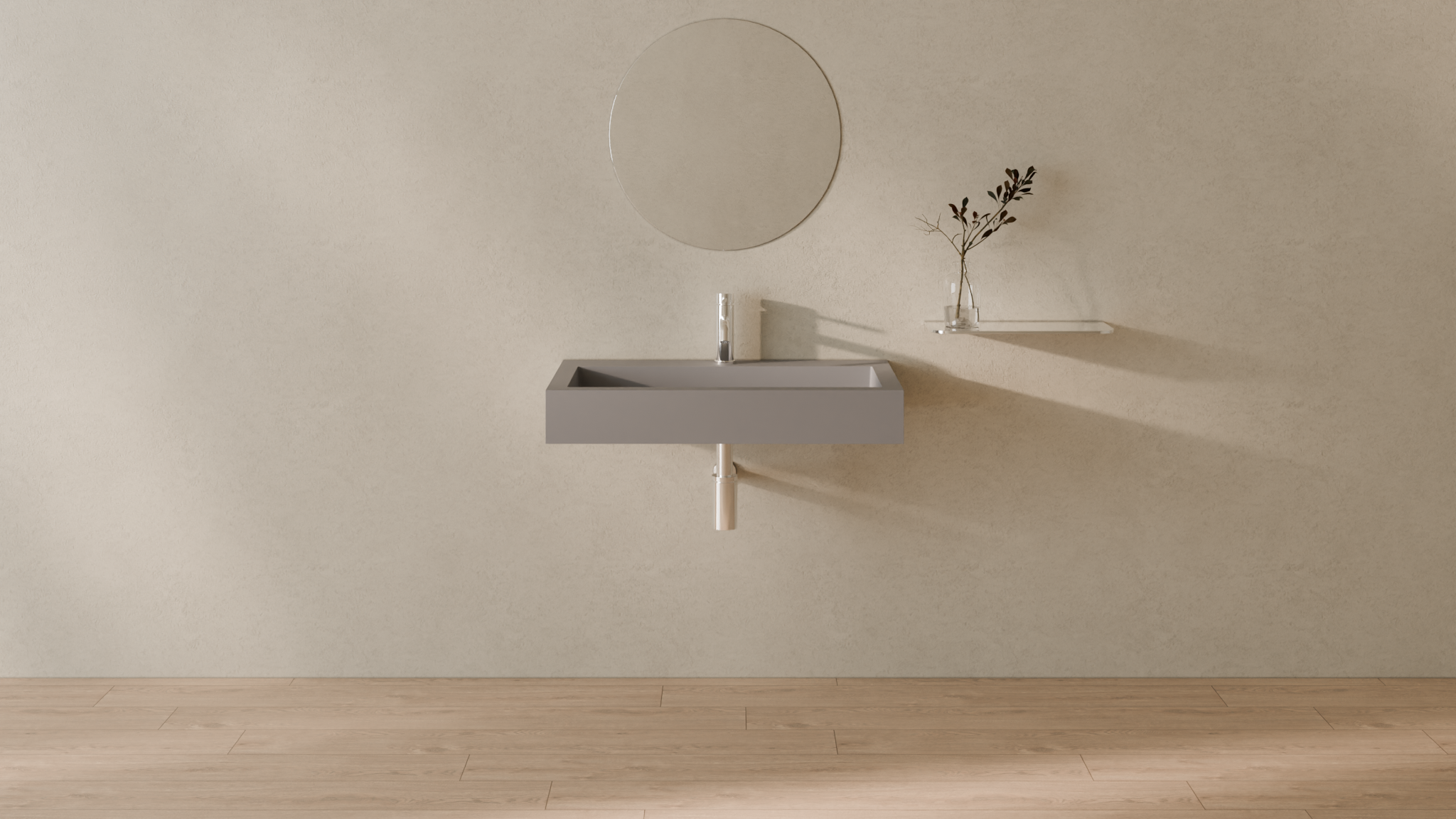 Badeloft render 2026 | WT-06-L | Grey | Sink_Matte_Grey__Camera_Angle_1.png