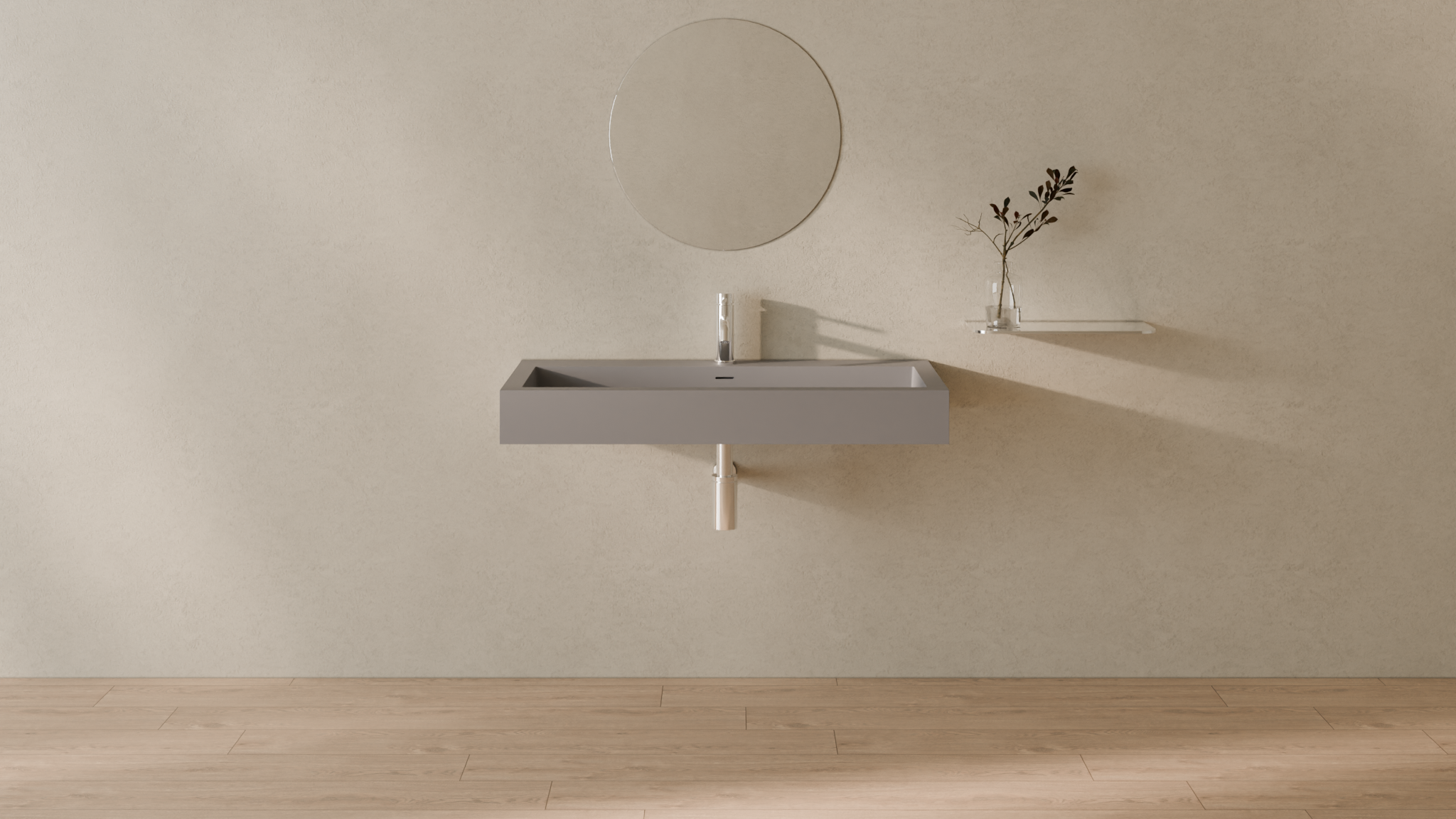 Badeloft render 2026 | WT-06-XL | Grey | Sink_Matte_Grey__Camera_Angle_1.png