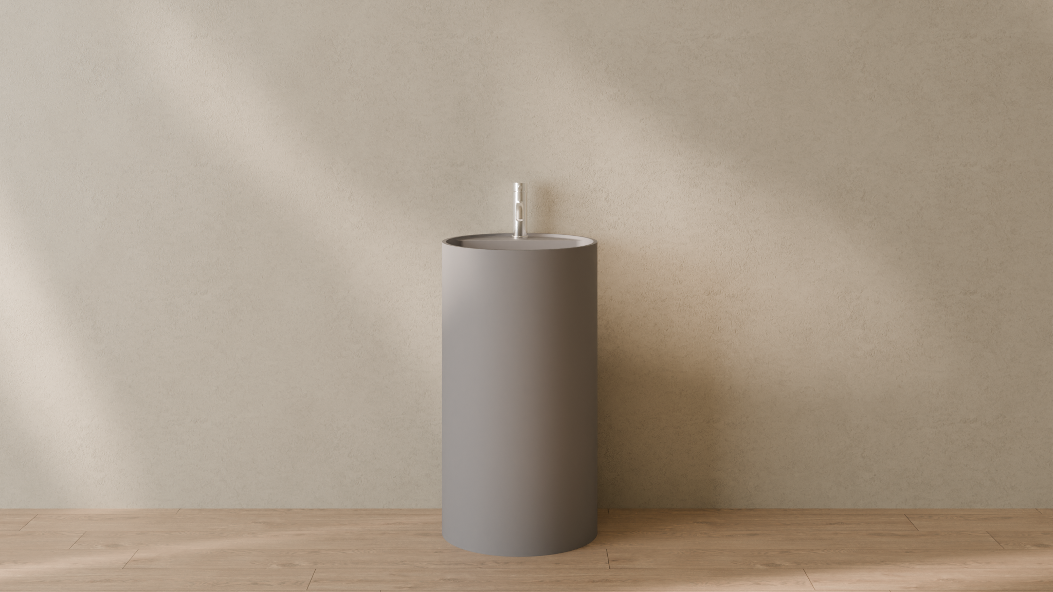 Badeloft render 2026 | SB-03-A | Grey | Sink_Matte_Grey__Camera_Angle_1.png