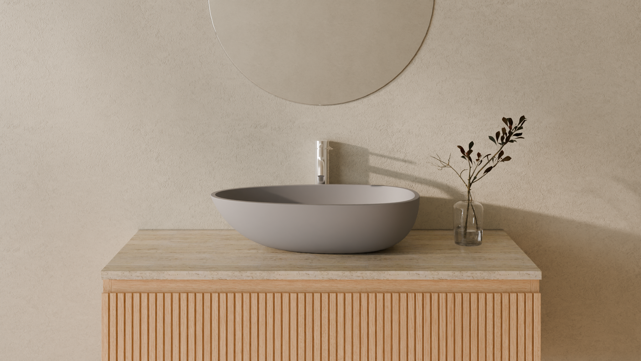 Badeloft render 2026 | WB-01 | Grey | Sink_Matte_Grey__Camera_Angle_1.png