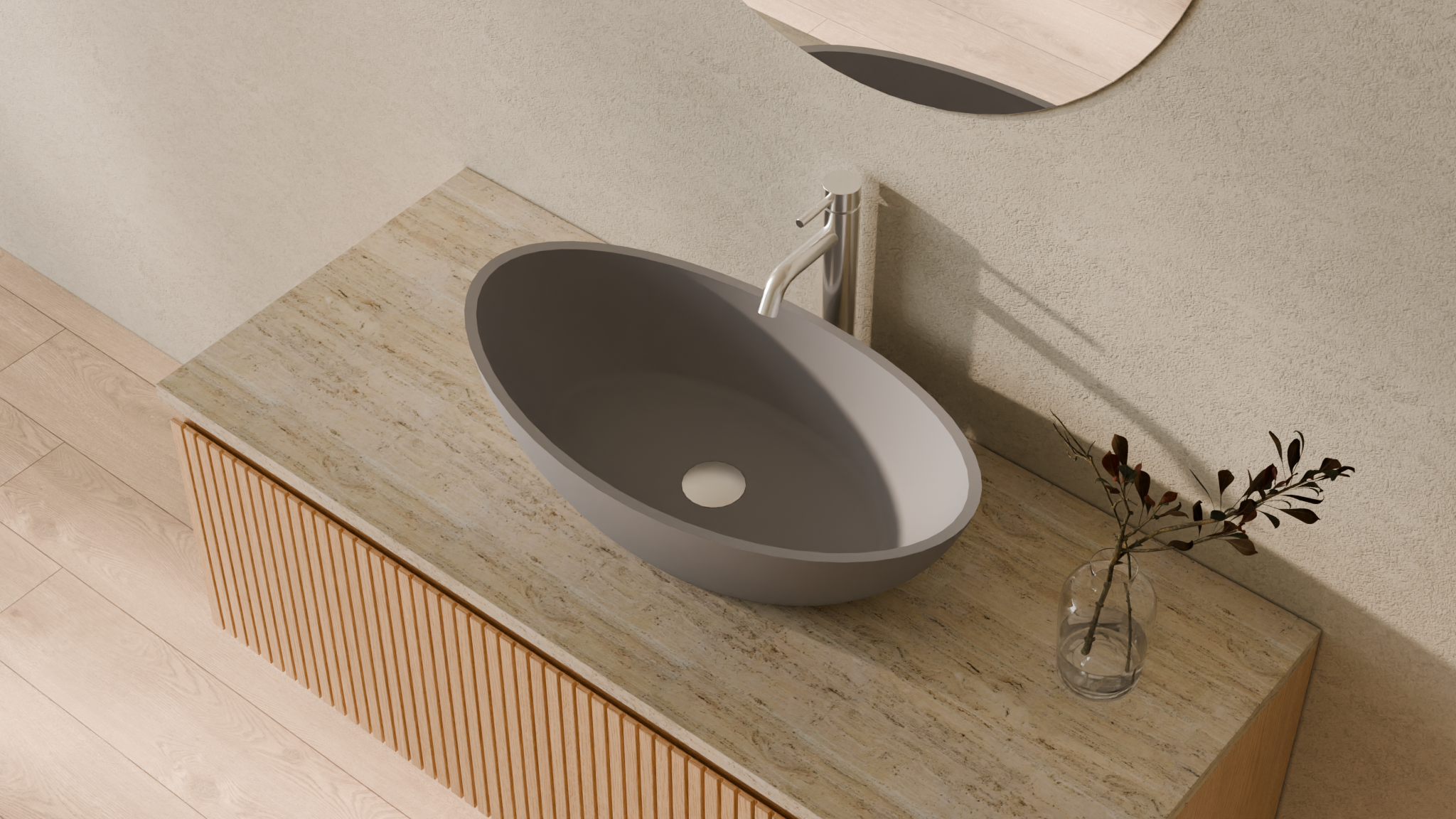 Badeloft render 2026 | WB-03 | Grey | Sink_Matte_Grey__Camera_Angle_2.png