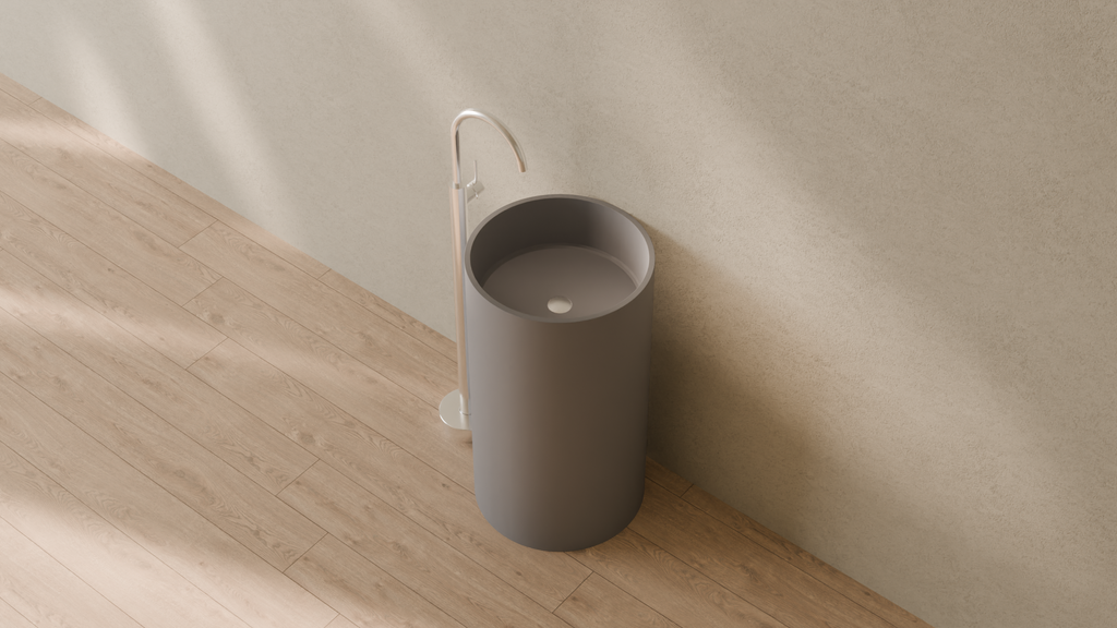 Badeloft render 2026 | SB-03 | Grey | Sink_Matte_Grey__Camera_Angle_2.png