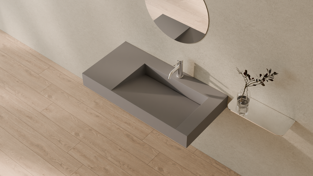 Badeloft render 2026 | WT-04-B | Grey | Sink_Matte_Grey__Camera_Angle_2.png
